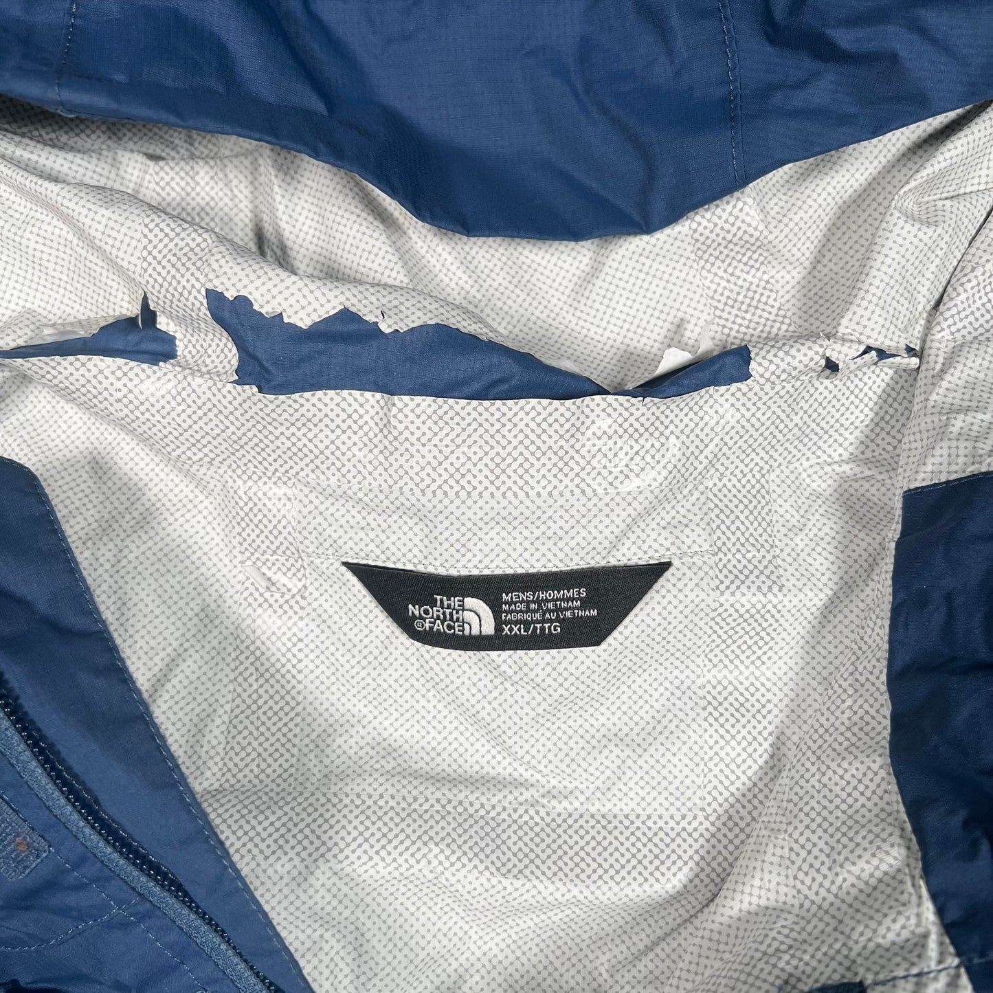 North Face Blue DryVent Windbreaker Size XXL USED v17528