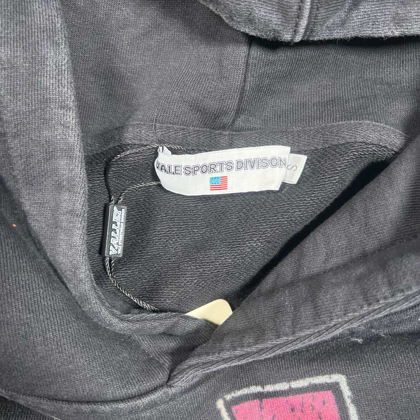 Vale Sports Division Devil Black Hoodie Size Small NEW x16603