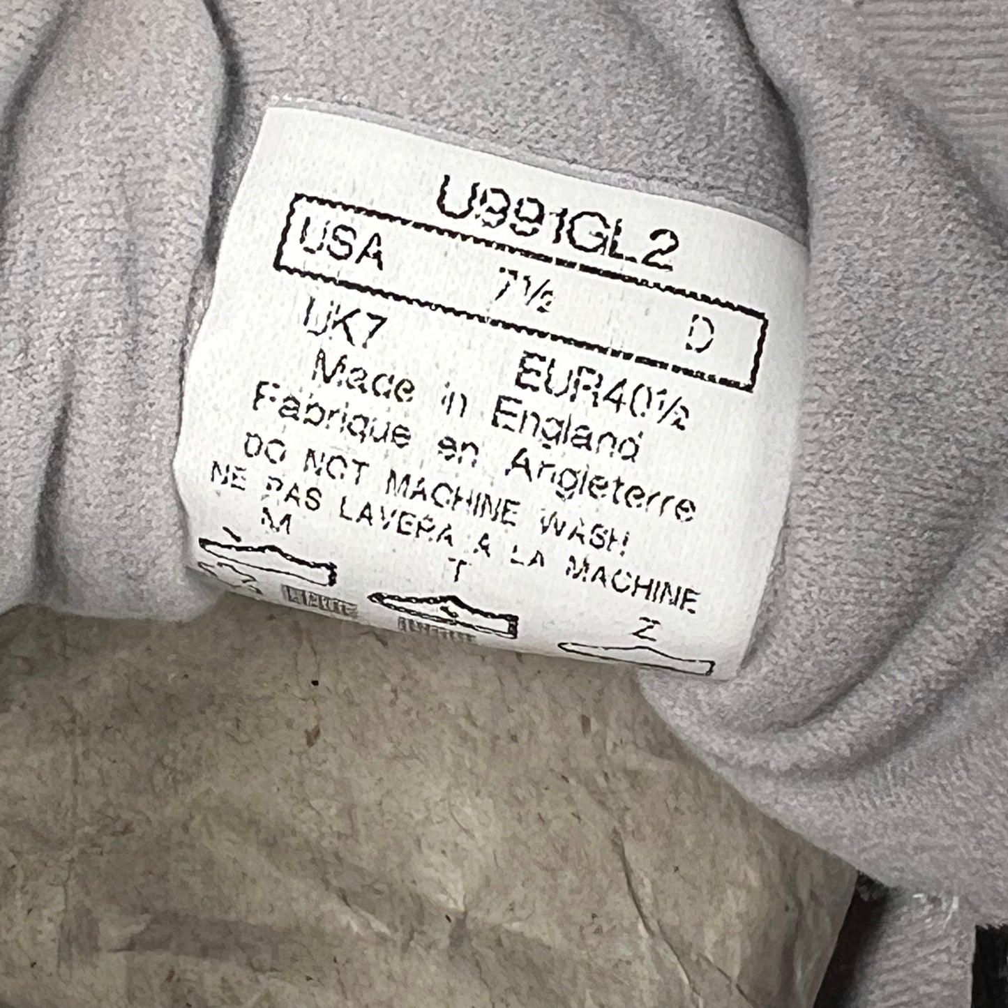 New Balance 991v2 Rock Ridge Grey (2023) Size 7.5 USED s18353