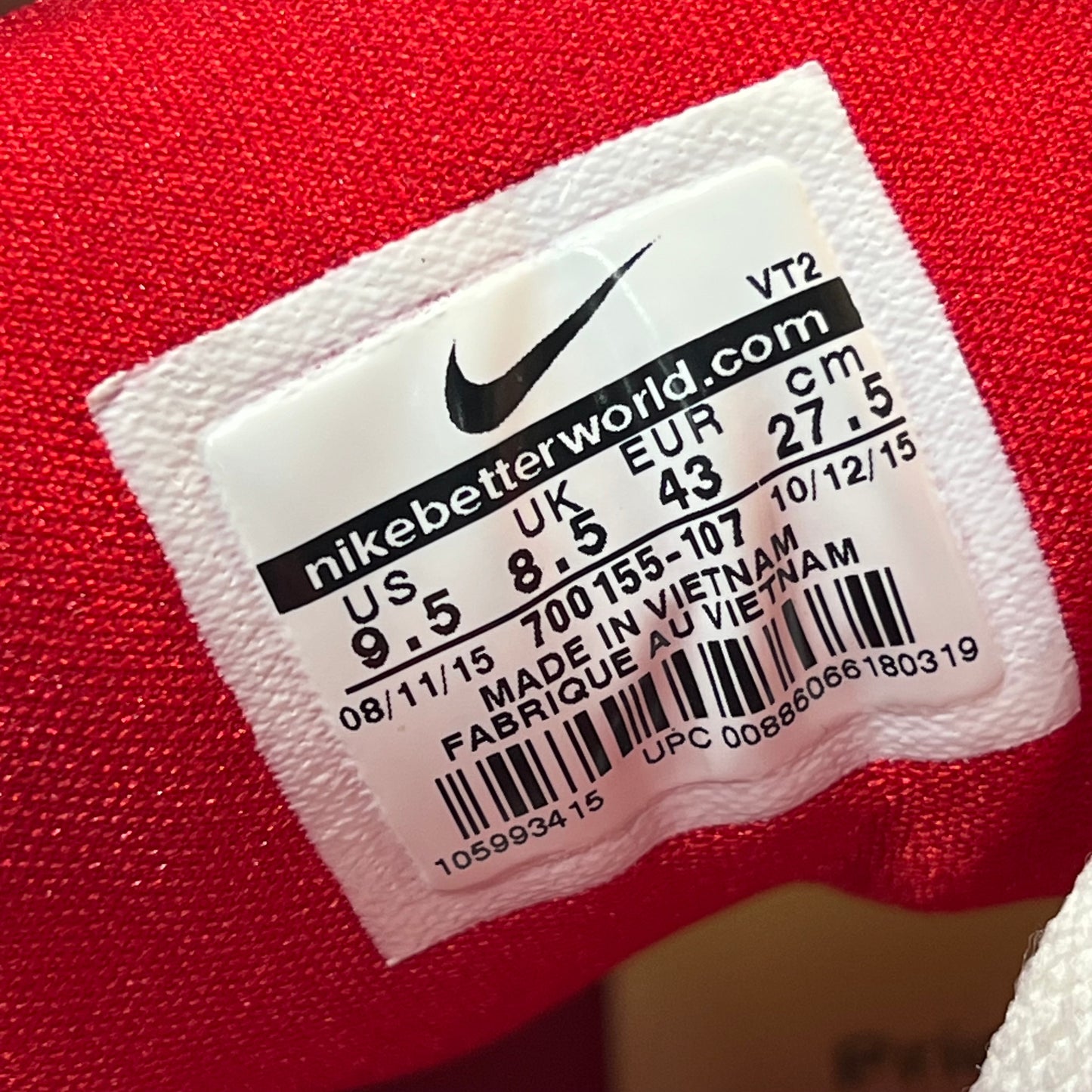 Nike Air Max 90 Curry (2015) Size 9.5 USED s18845