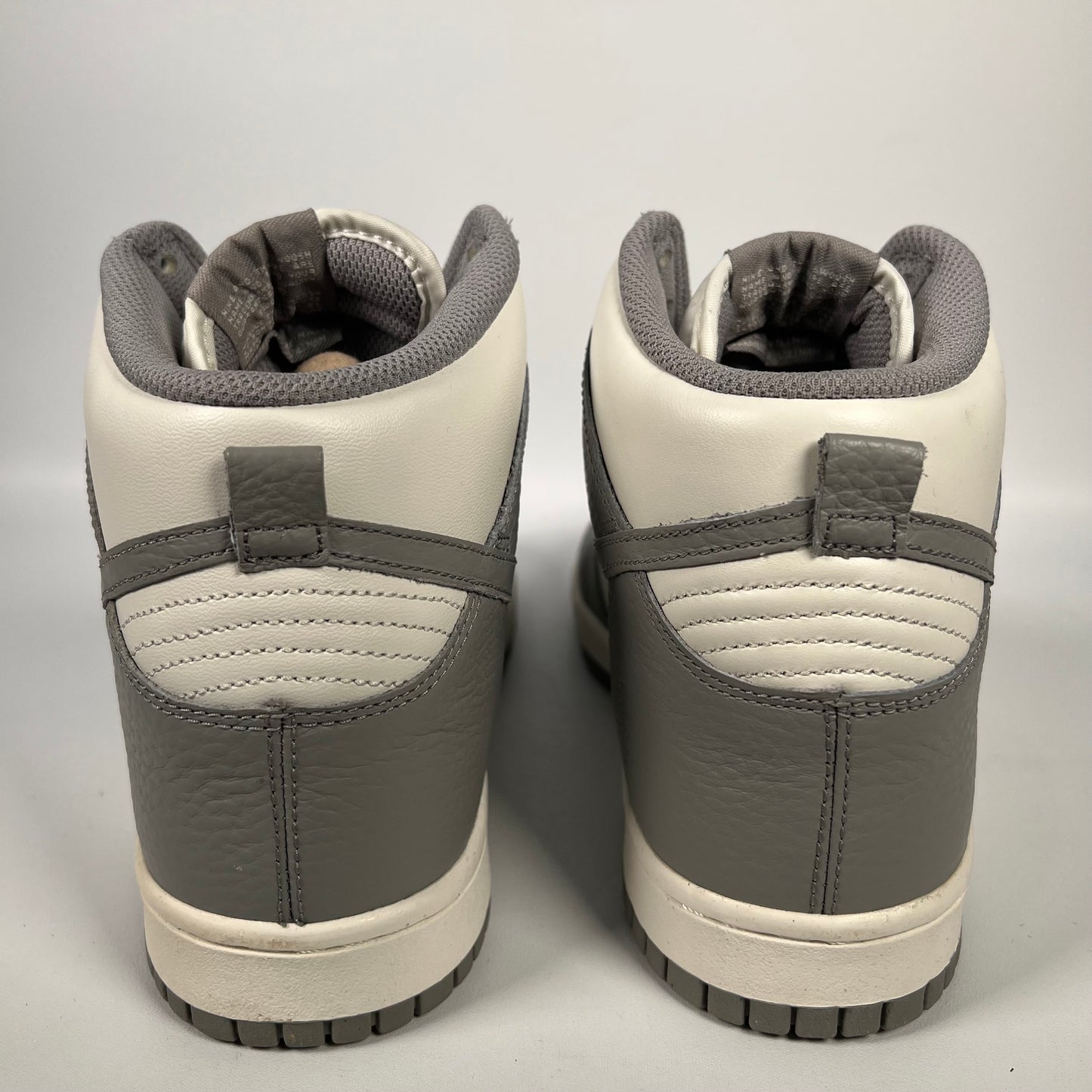 Nike Dunk High (2012) Grey/White 317982123 Size 9 NEW s4299