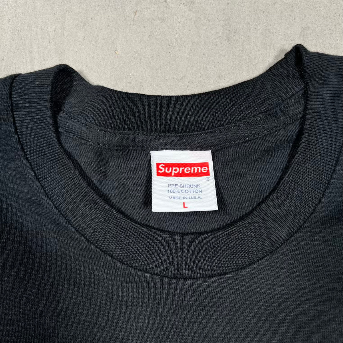 Supreme Dont Fuck Around (2022) Black Tee Size Large USED x18551