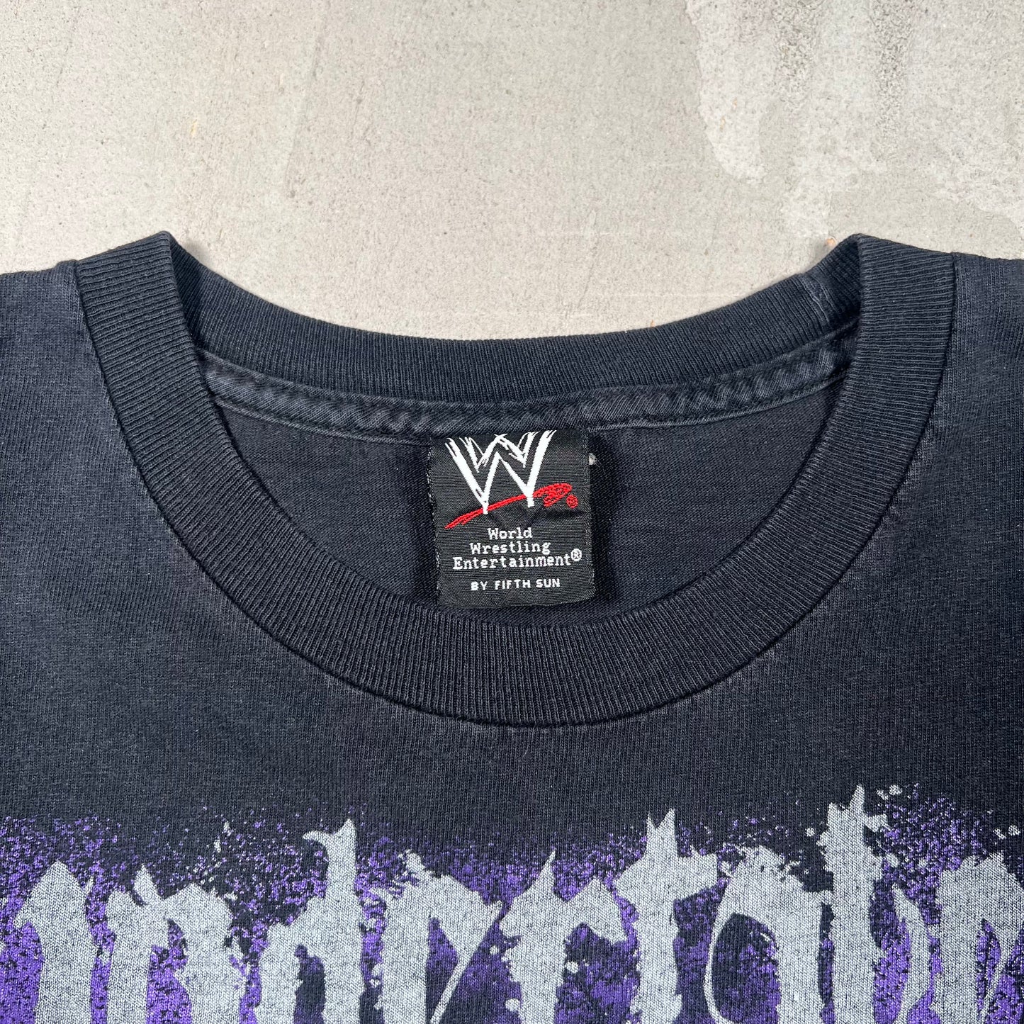 2009 WWE Undertaker Black Grave Tee Size Small USED v19046