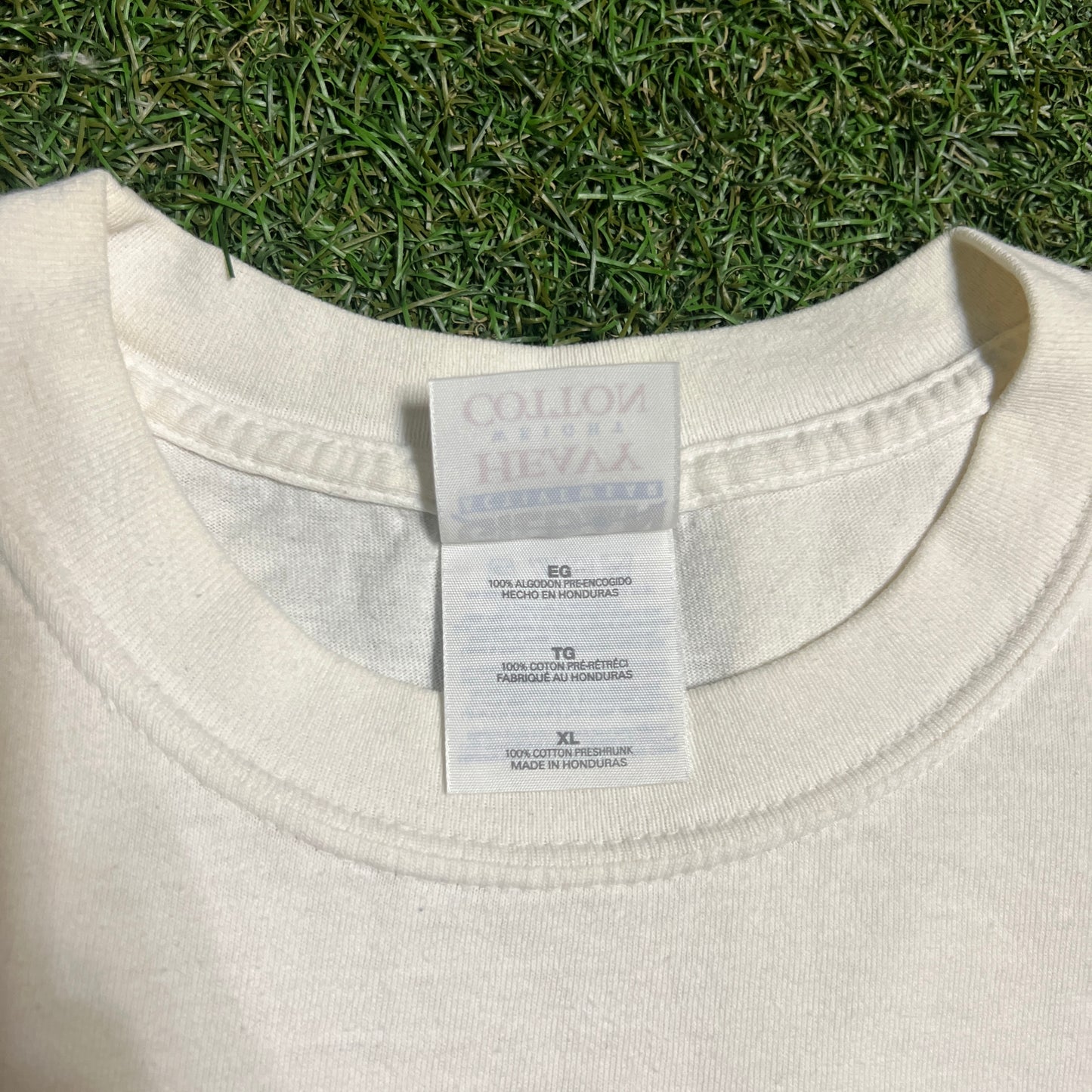 2000 Yankees World Series Champs Clubhouse Edition White Tee Size XL USED v16186
