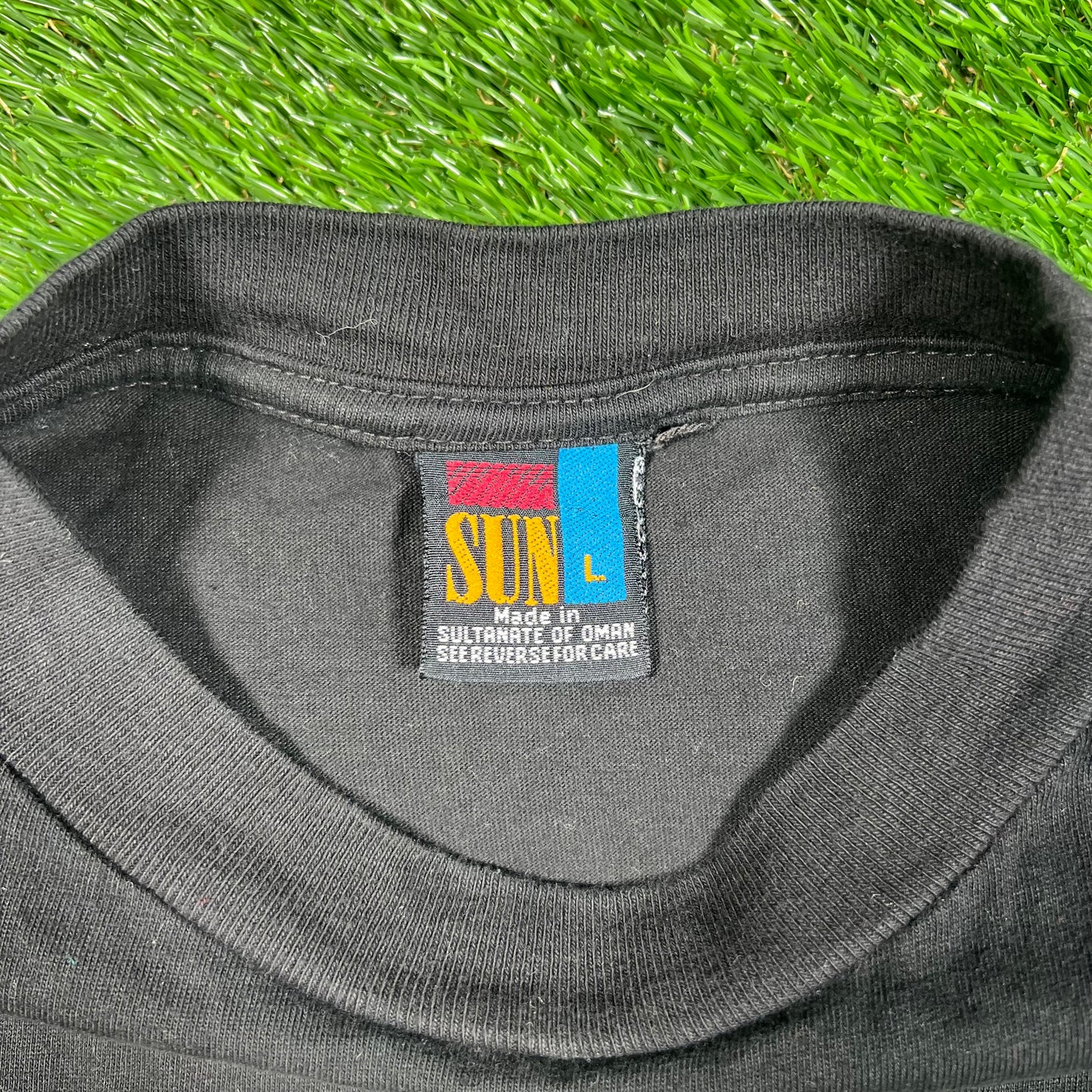 1990s "A Dad for All Seasons" Black Humor Tee Size Large USED v17497