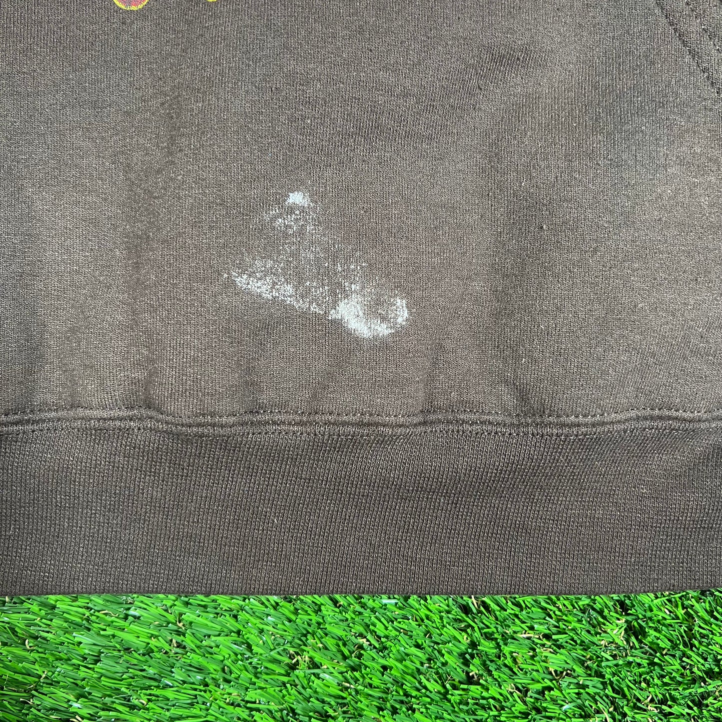 2017 Travis Scott Astroworld Around The World Brown Hoodie Size Large USED x14564