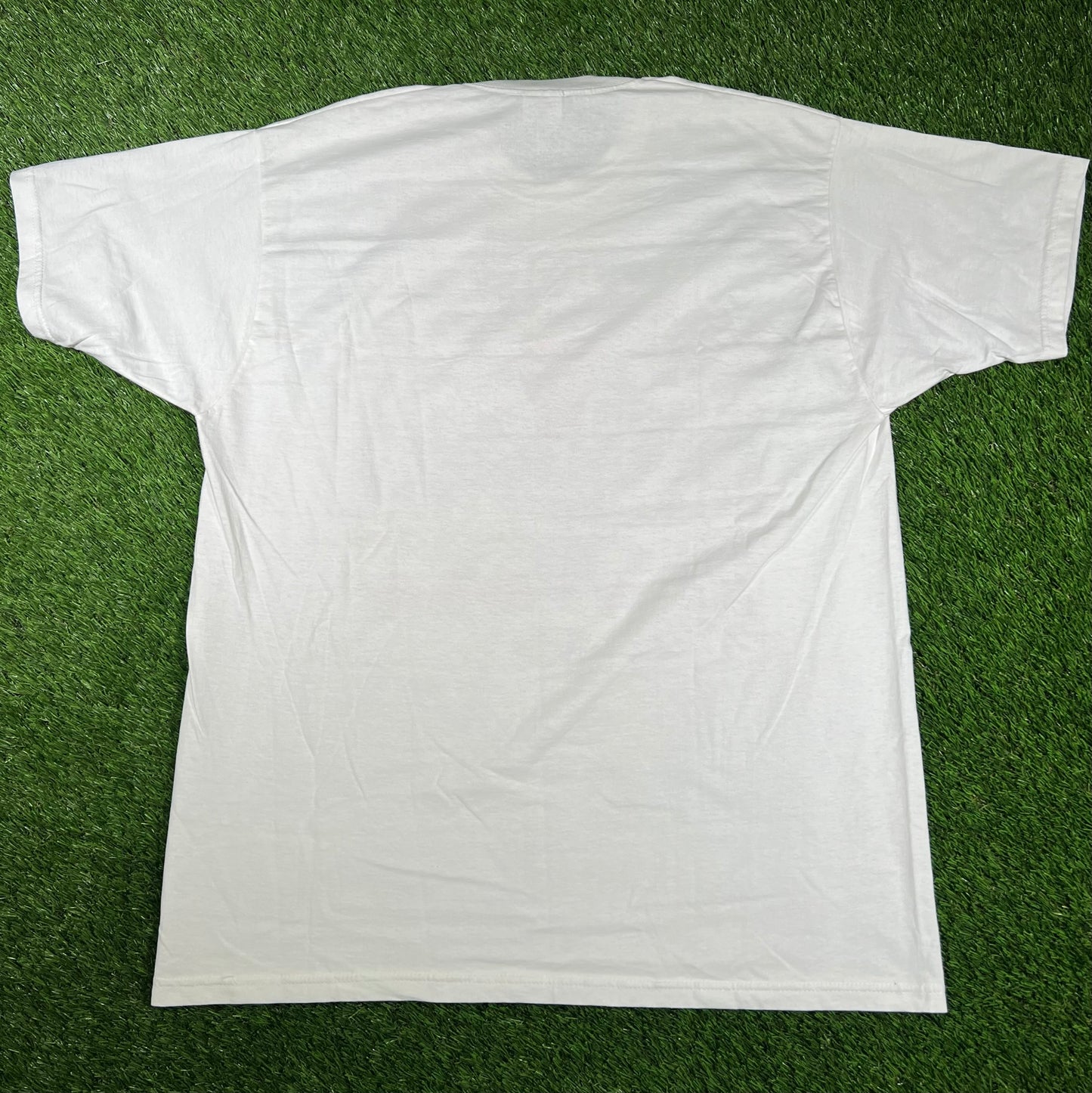 1998 Chicago Bulls Reigning of The Bulls White Tee Size XL USED v16722
