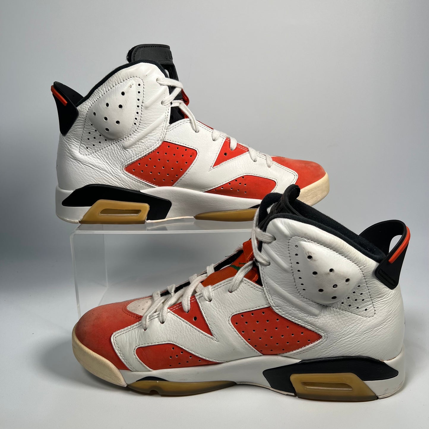 Jordan 6 Gatorade Like Mike White Size 11.5 USED s17309