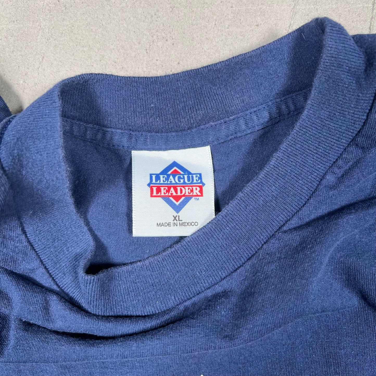 1996 New York Yankees World Series Navy Tee Size XL USED v19100