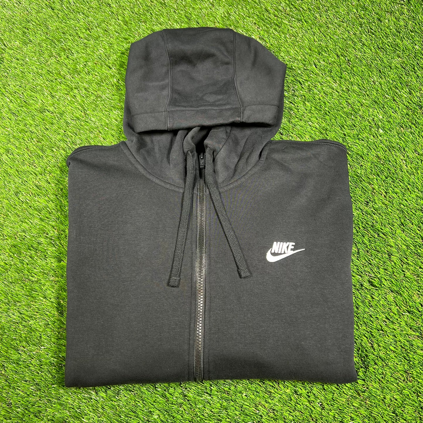 Nike Black Full Zip Hoodie SIze Large USED v16665