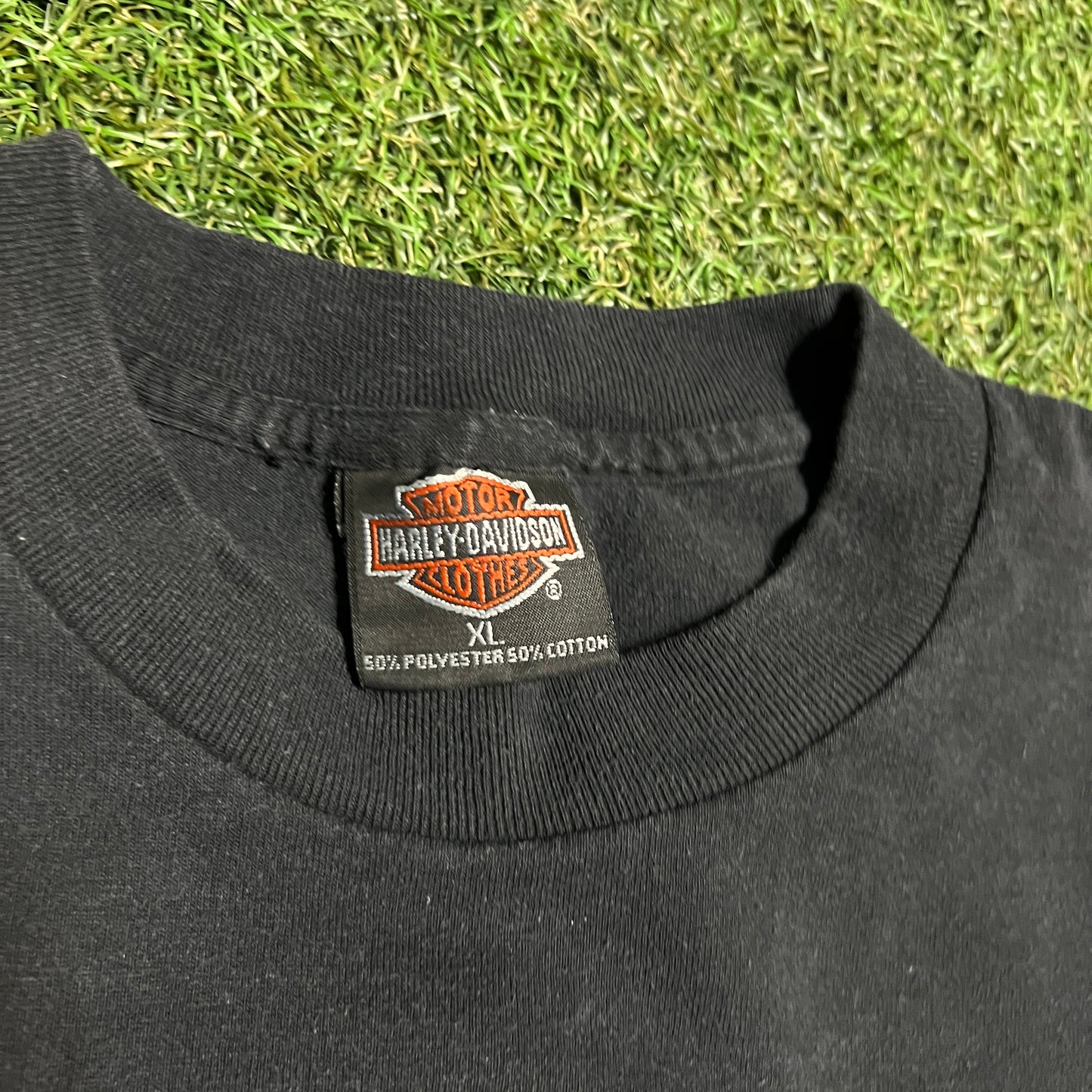 1991 Harley Davidson Milwaukee Black Tee Size XL USED v16484
