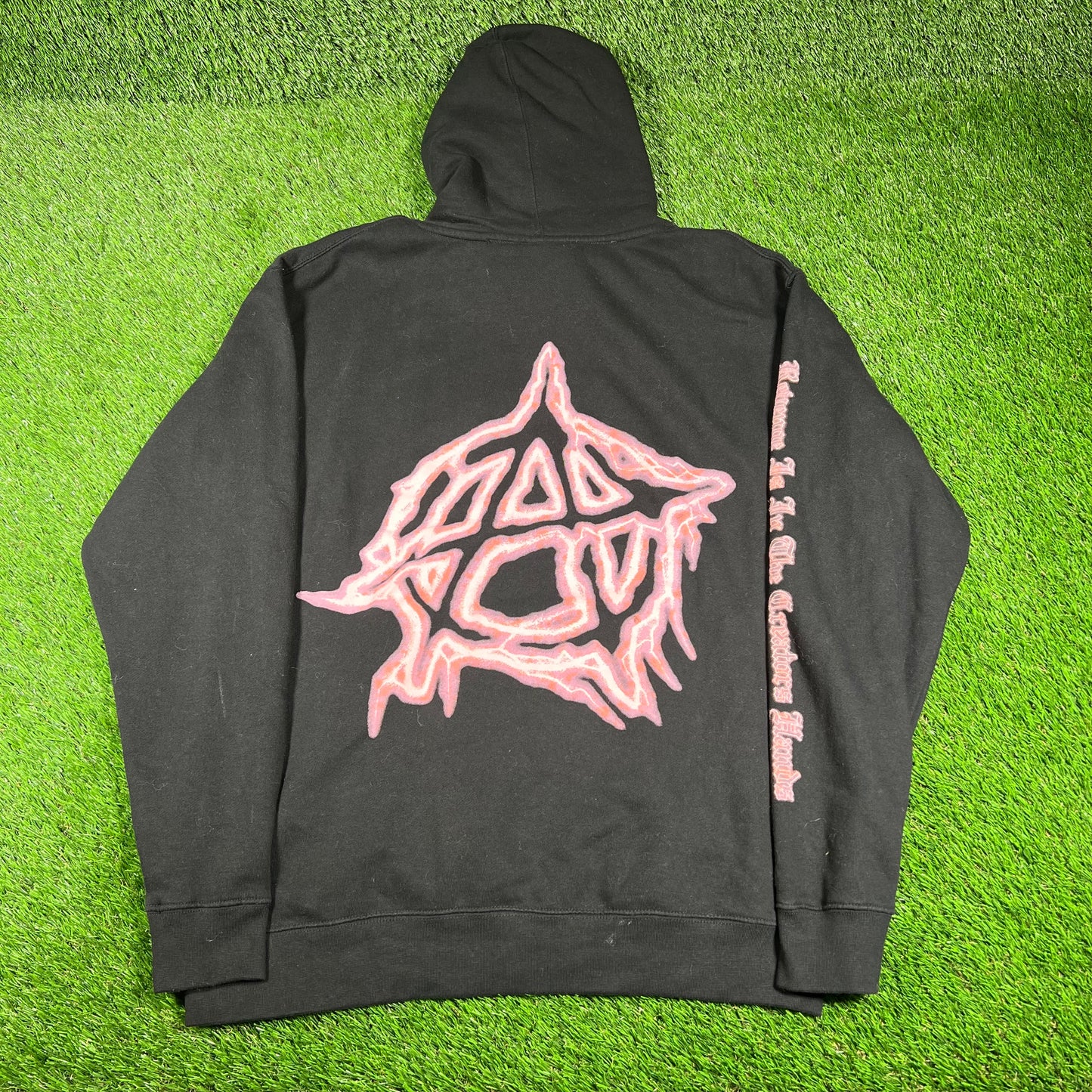 XXXtentacion Black Revenge Hoodie Size Large USED x14488
