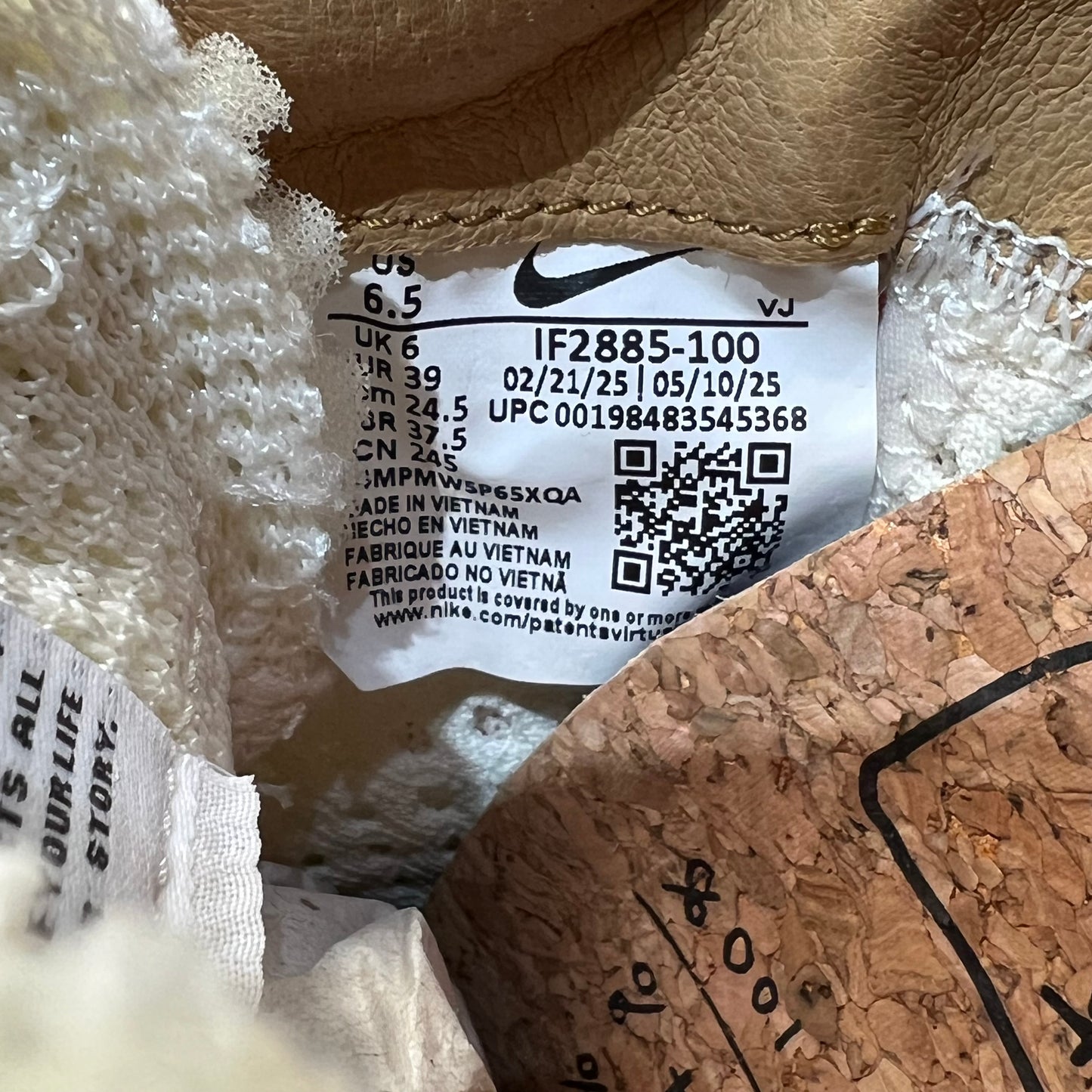 NikeCraft x Tom Sachs Mars Yard 3.0 Space Camp (2025) Size 6.5 NEW s18536