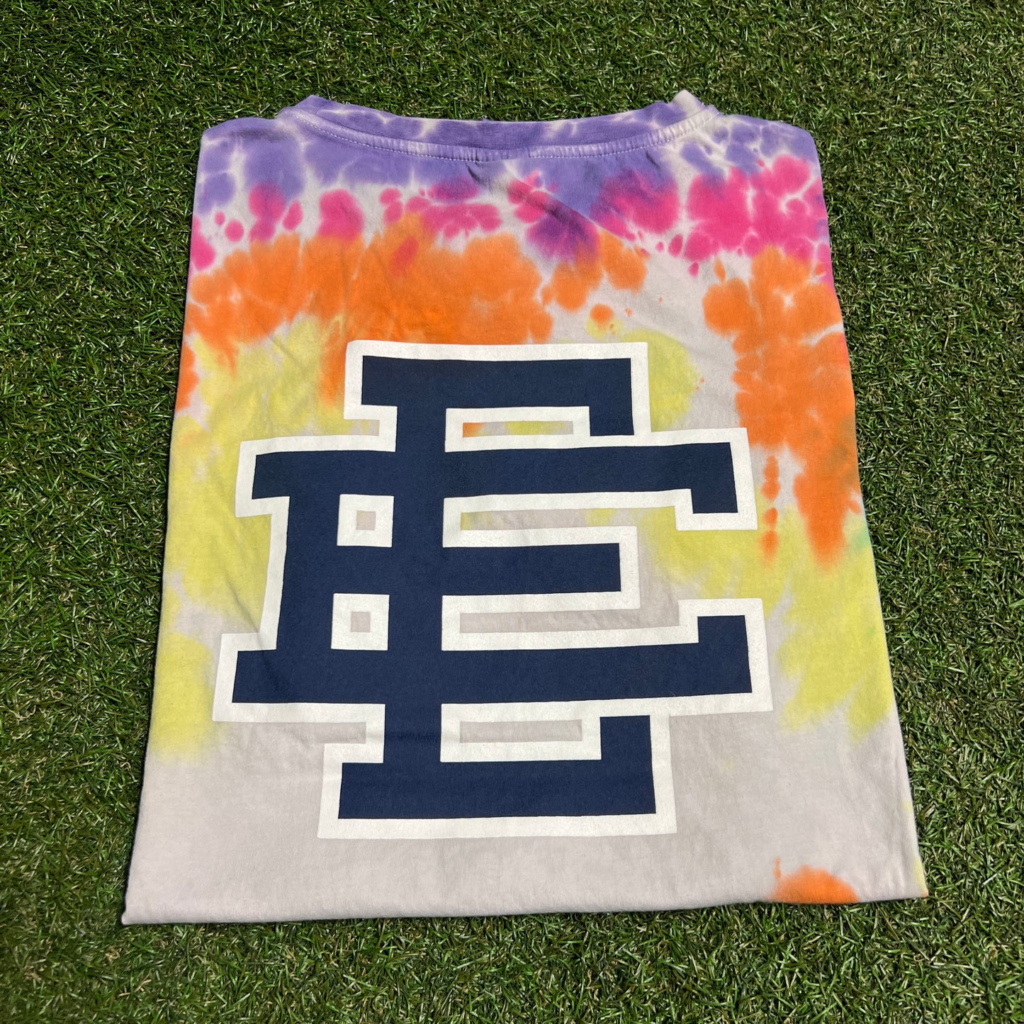 Eric Emanuel x Yankees Tie Dye Tee Size Small USED x14178