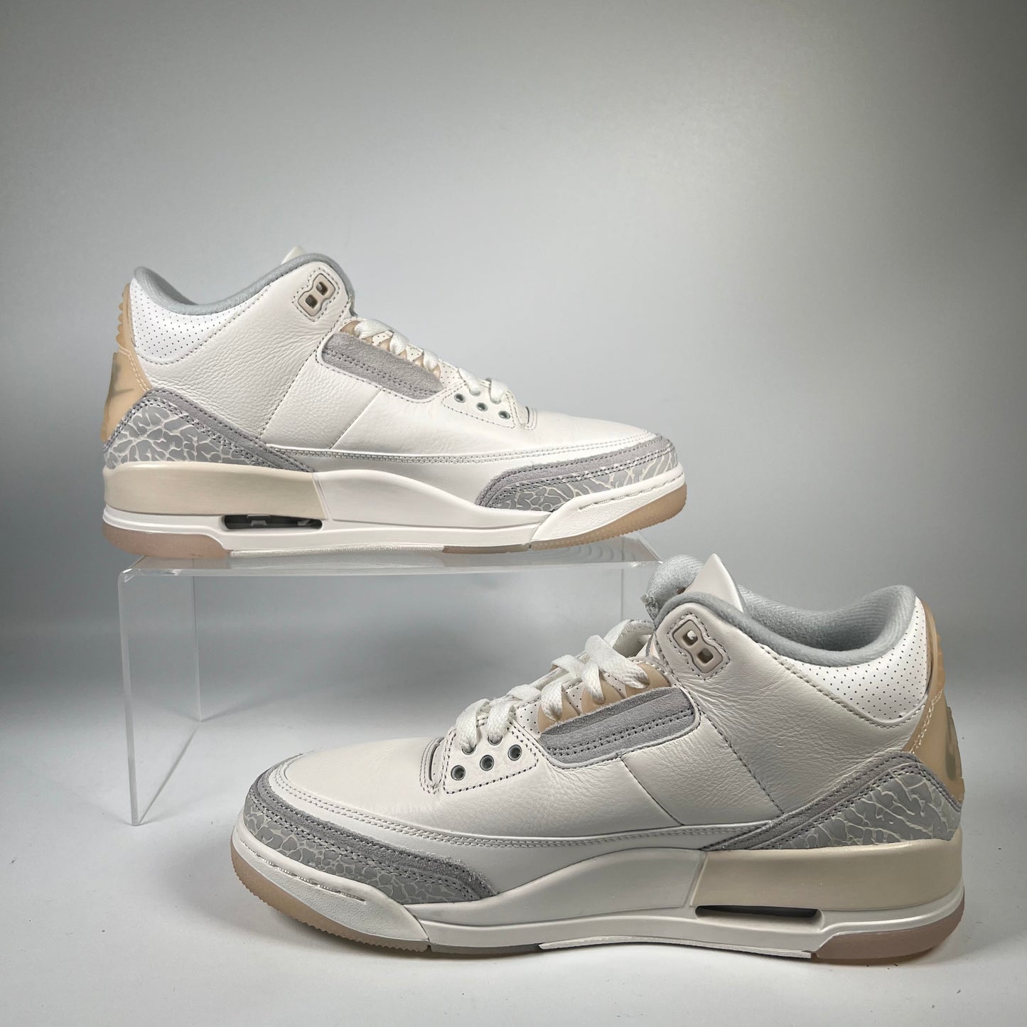 Jordan 3 Craft Ivory (2024) Size 9 USED s18872