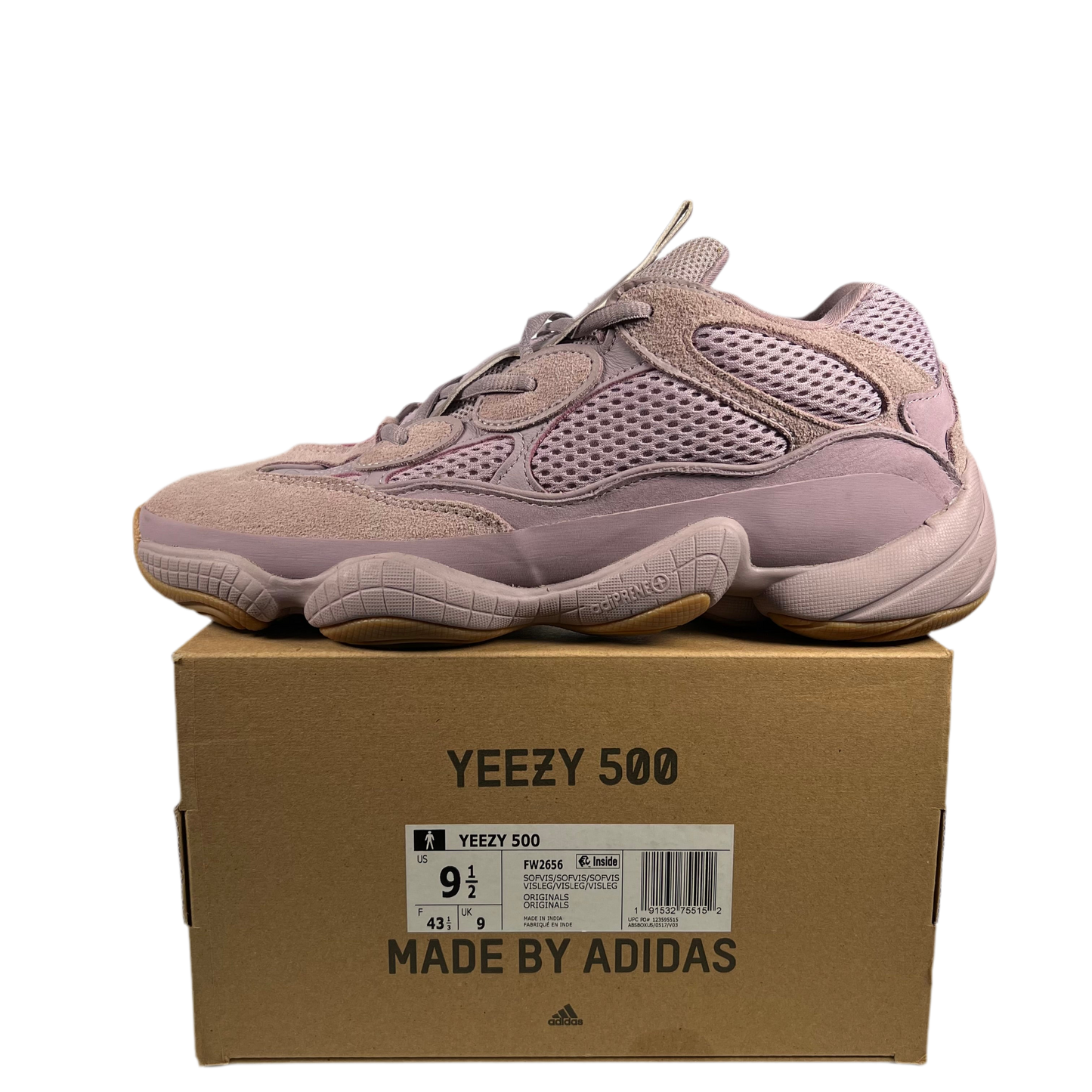 Yeezy 500 Soft Vision (2019) Size 9.5 USED S18810