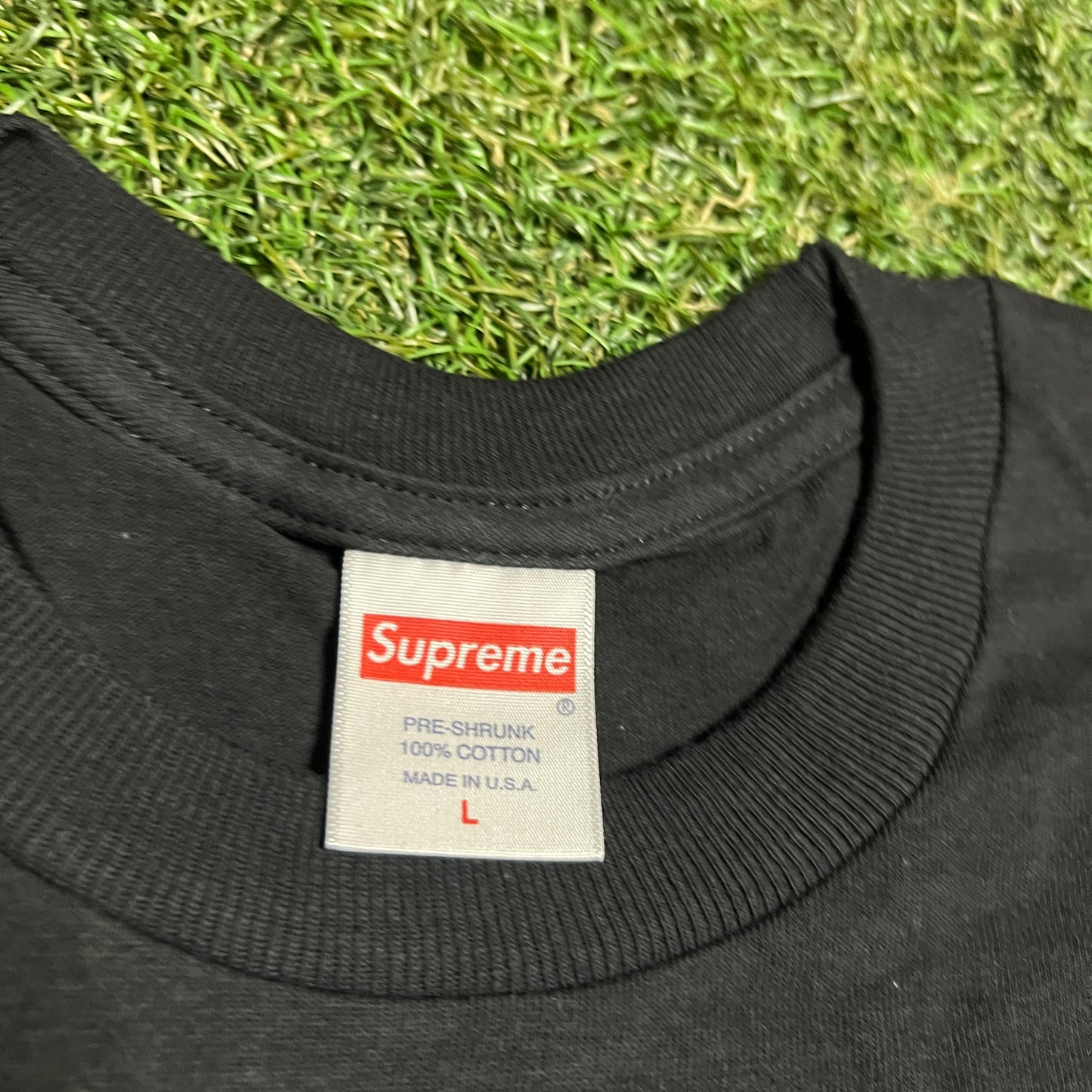 Supreme x Thrasher Black Skyline Tee Size Large NEW x13880