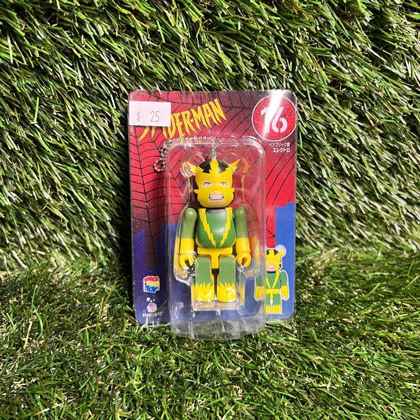 Medicom BearBrick 100% Spiderman #16 NEW X13675