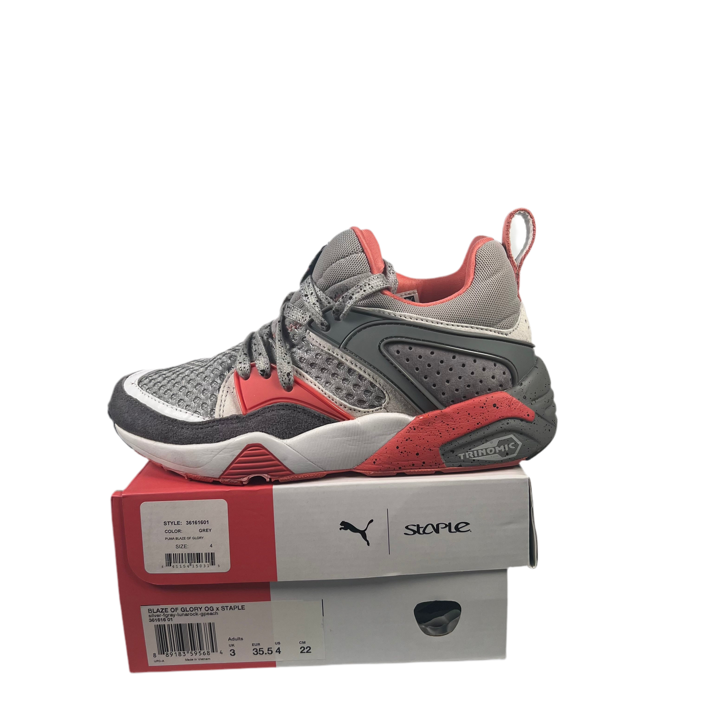 Puma Blaze of Glory Staple Pigeon (2016) Size 4 USED S18468
