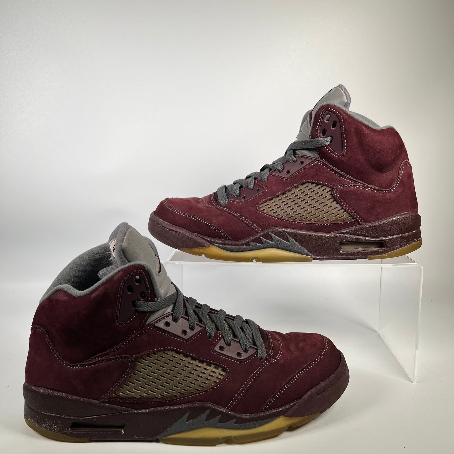 Jordan 5 Burgundy (2006) Size 9 USED s18248