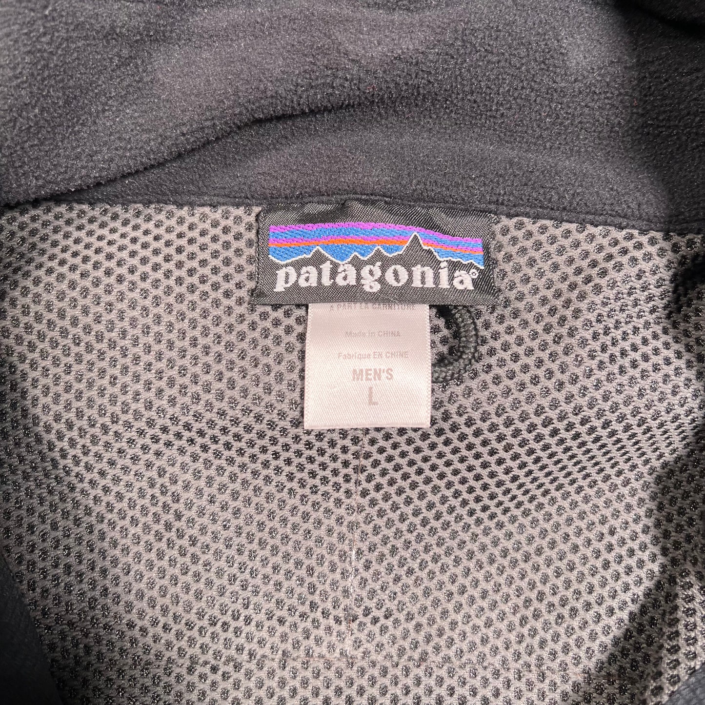 Patagonia Guide Alpine Climbing Black Jacket Size Large USED v18403