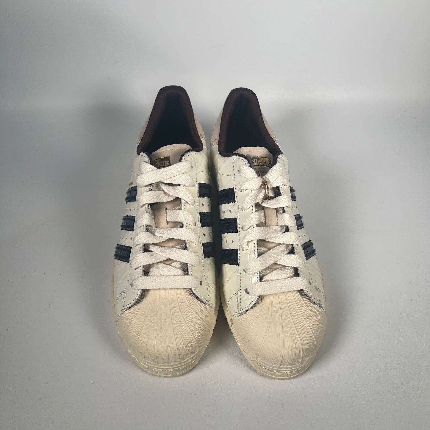 Adidas Superstar Wales Bonner White Croc (2024) Size 8.5 NEW s18516