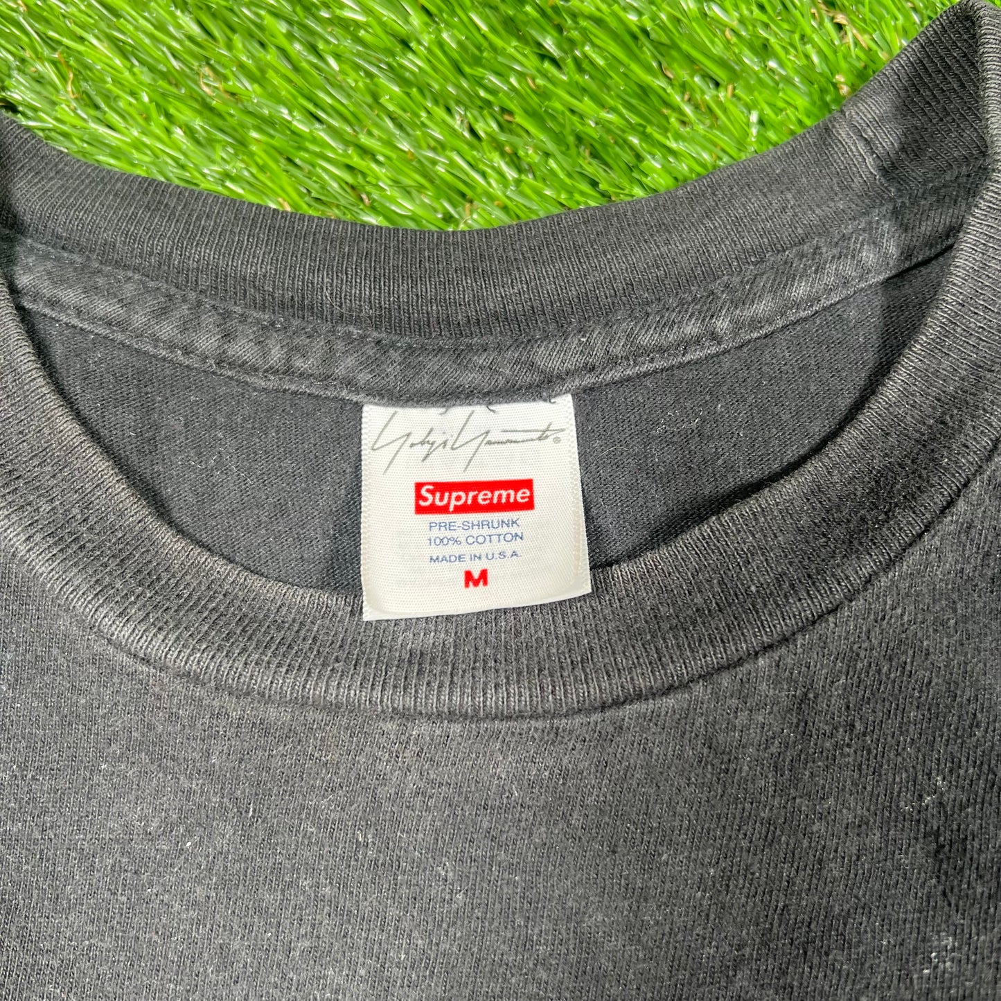 Supreme Yohji Yamamoto Black Tekken Tee Size Medium USED x14933