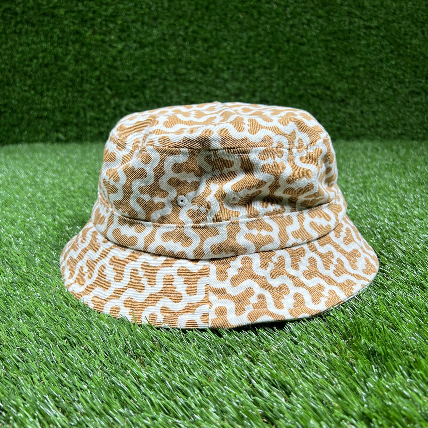 Supreme Tan Monogram Twill Crusher Size Medium/Large (2021) USED x14777