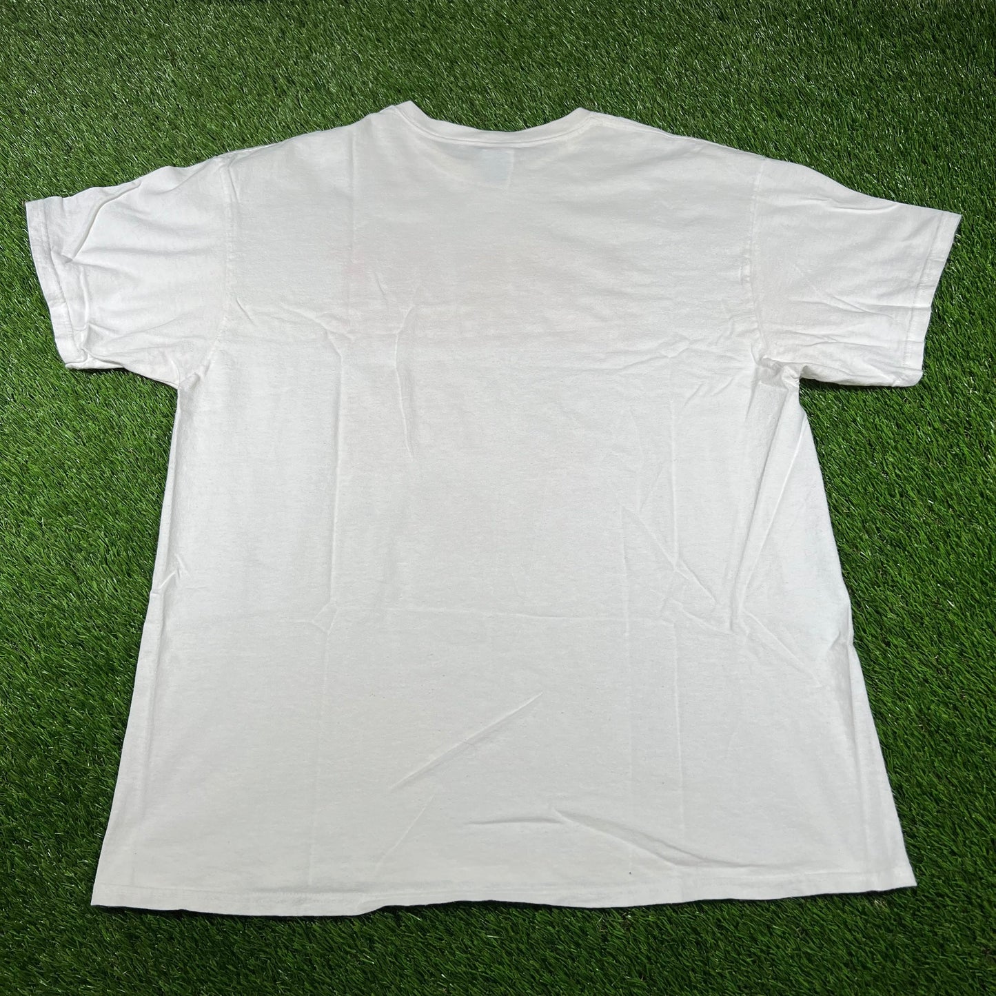2010s I Beat the Bookie White Tee Size XL USED v16804