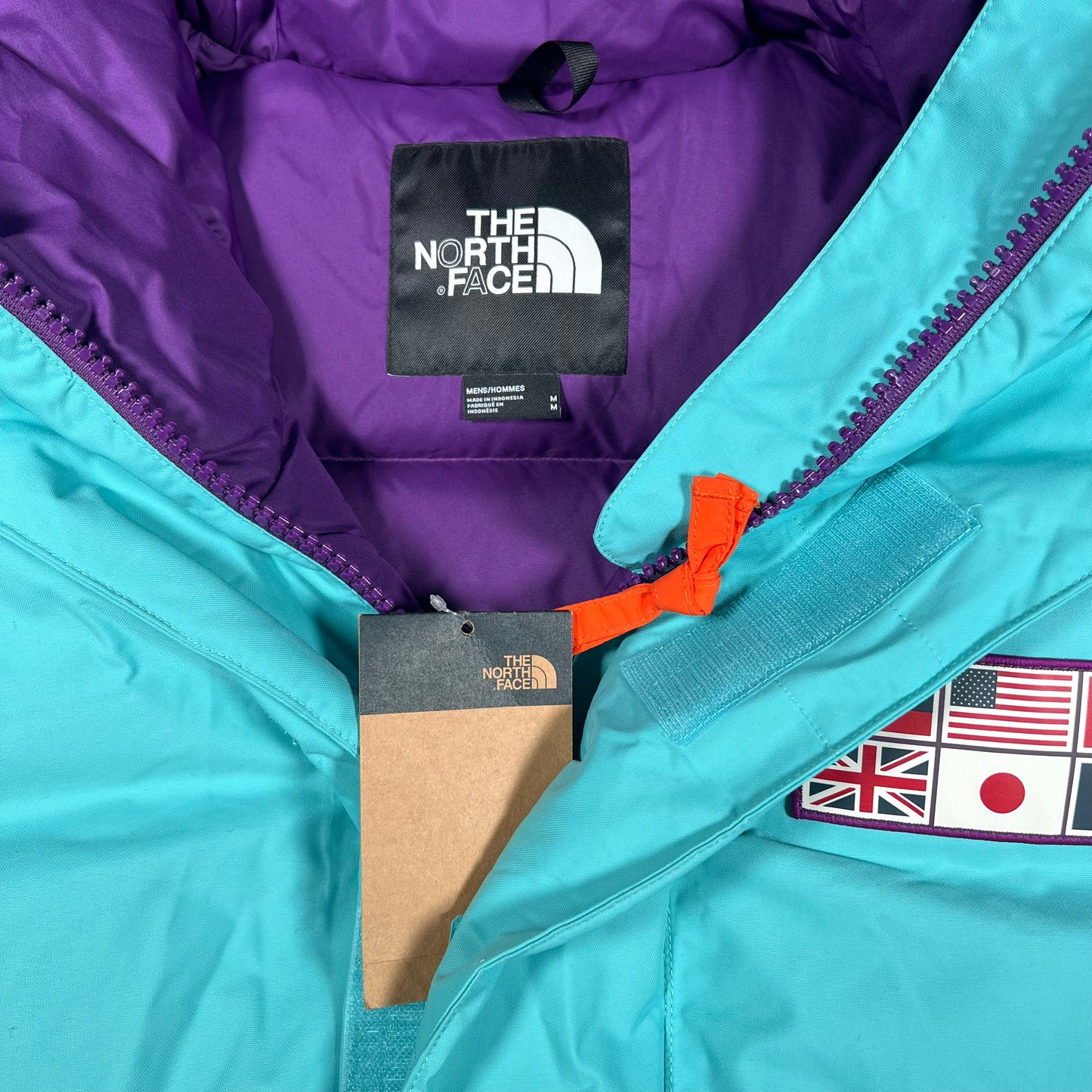 The North Face Trans-Antarctica Expedition 700 Down Park Jacket Blue Size Medium NEW x14844