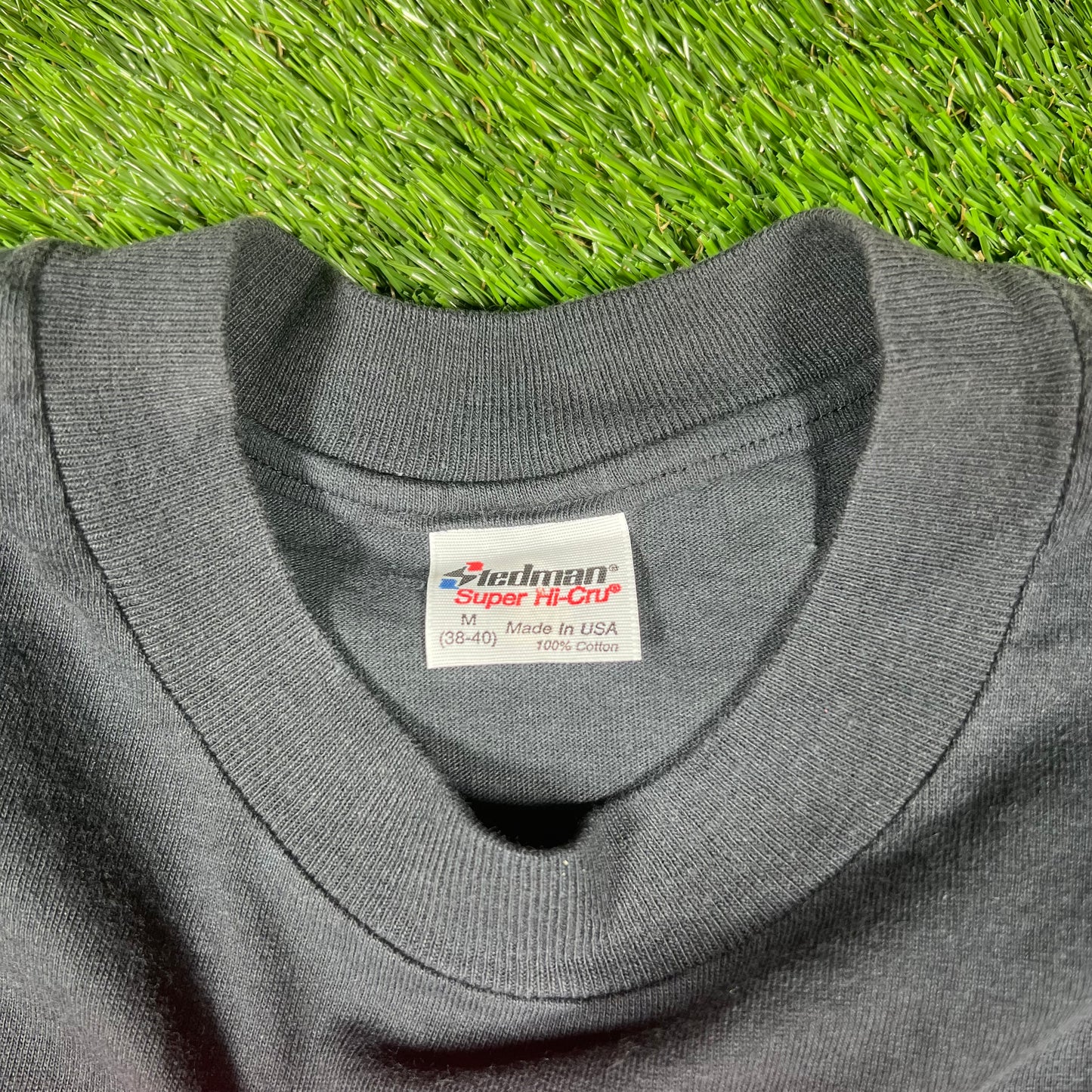 1980s Terp's Gym Black Tee Size Medium USED v16618