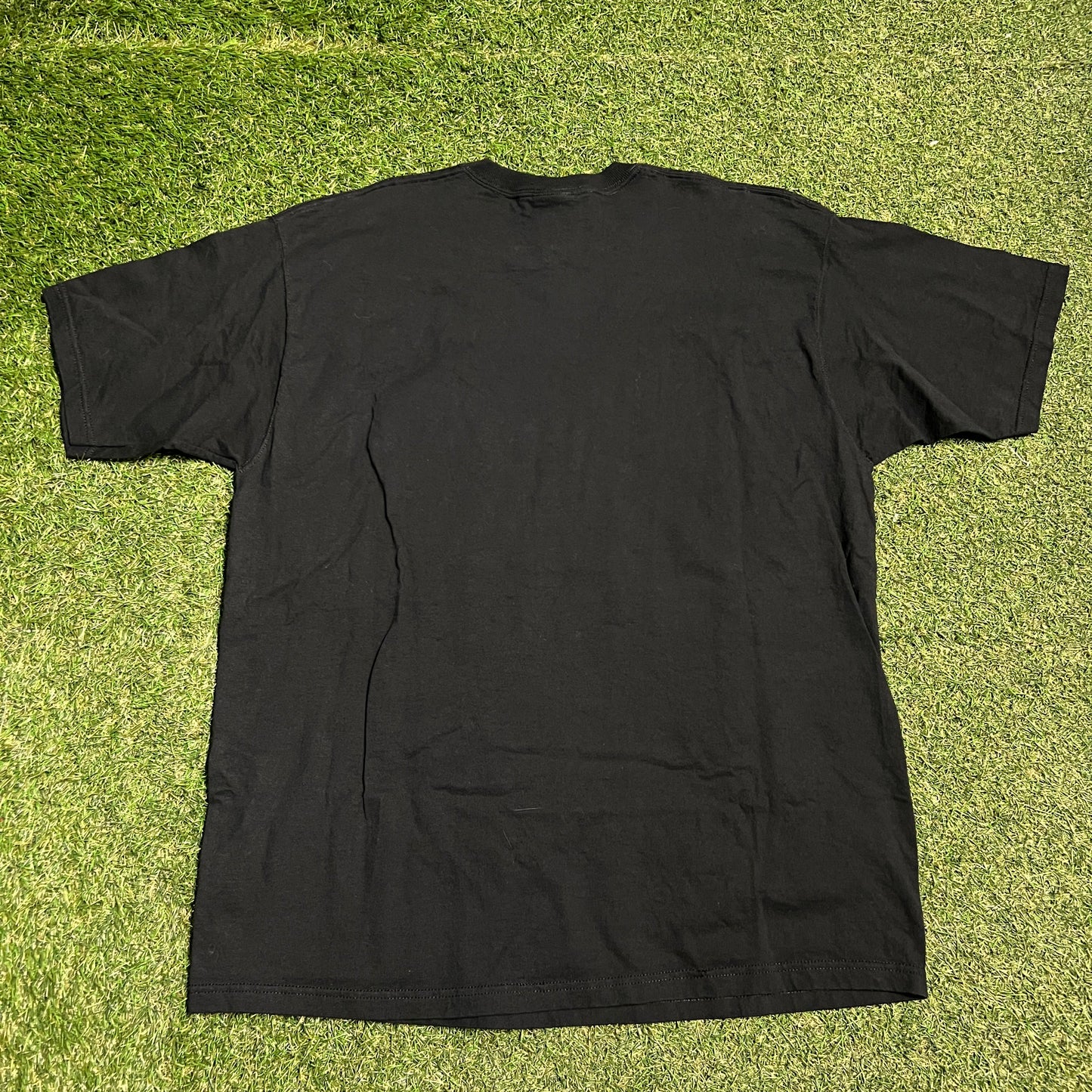 1990s Philadelphia Flyers Two Sticks Black Tee Size XL USED v16212