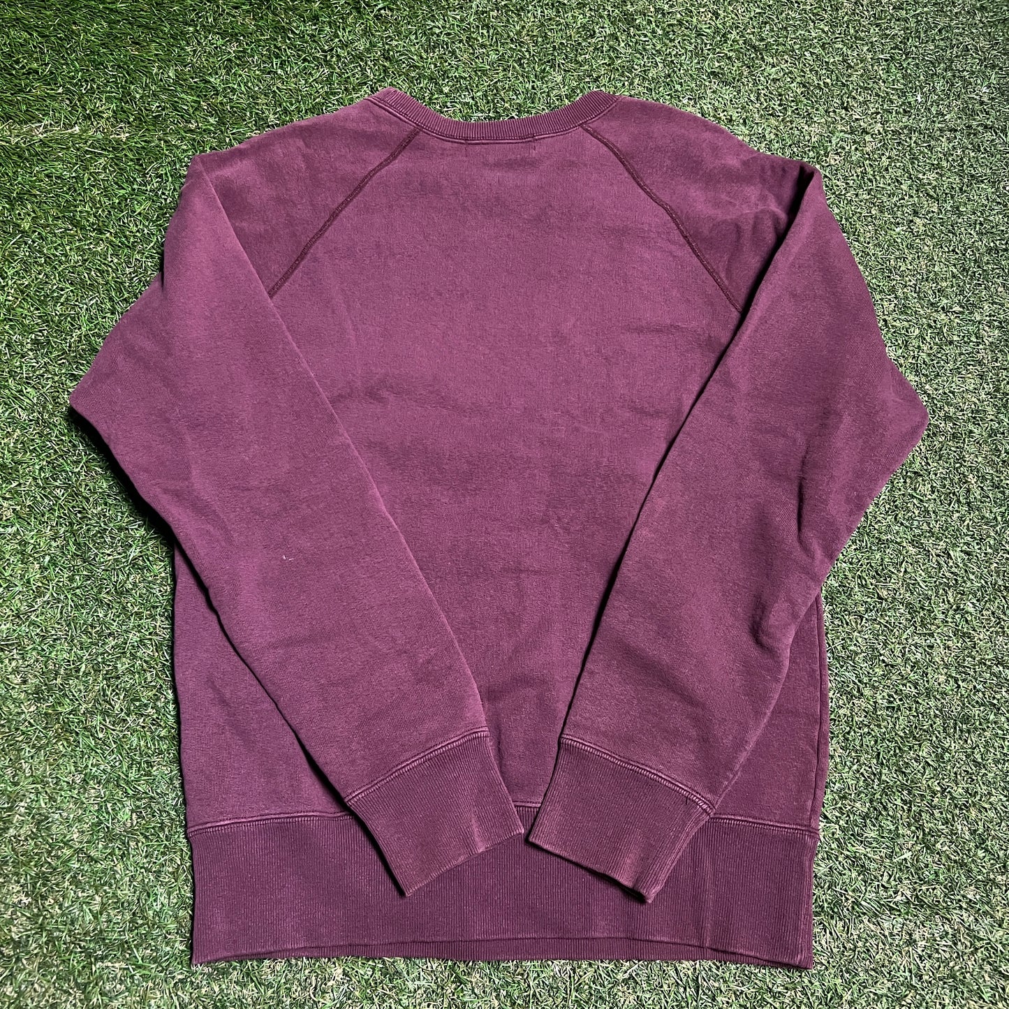 Hysteric Glamour Hot Wheels Logo Burgandy Crewneck Size Medium USED x13923