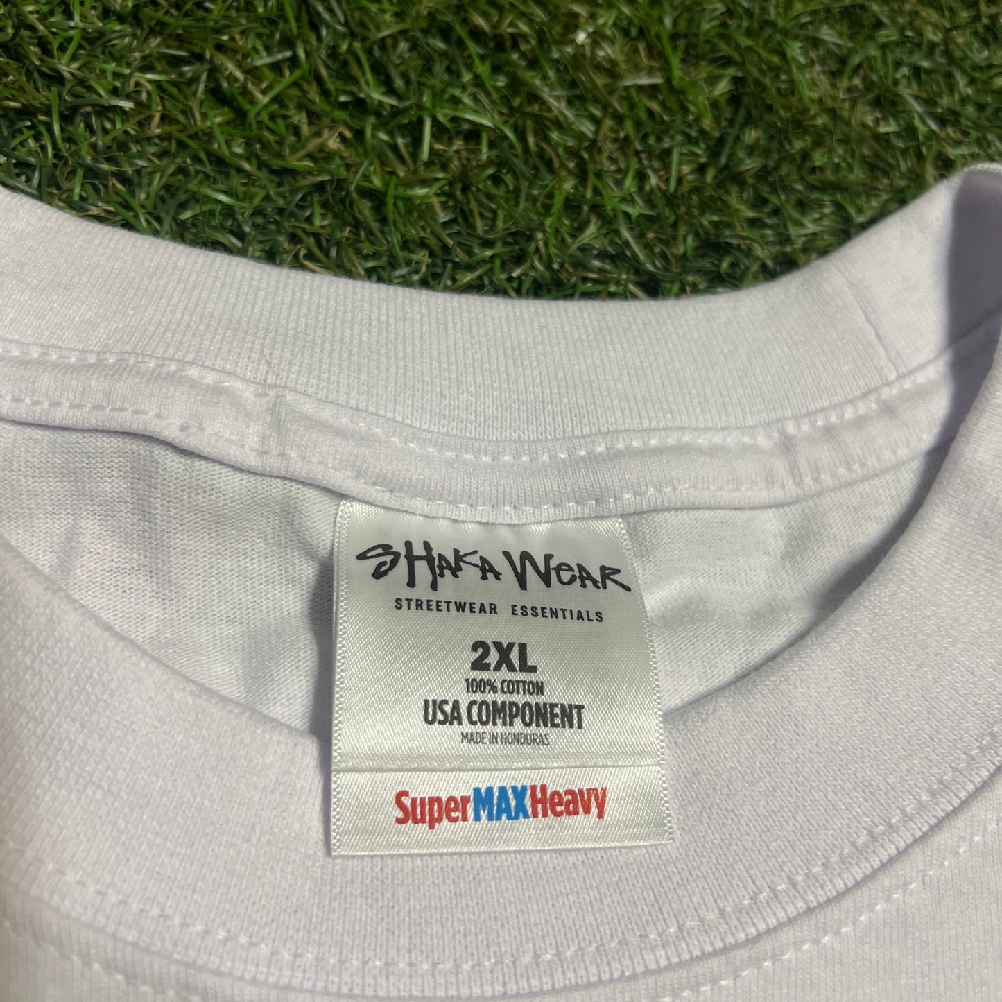 Mr Nyce Guy Rolex Shaka Wear Tag White Tee Size XXL USED v16377
