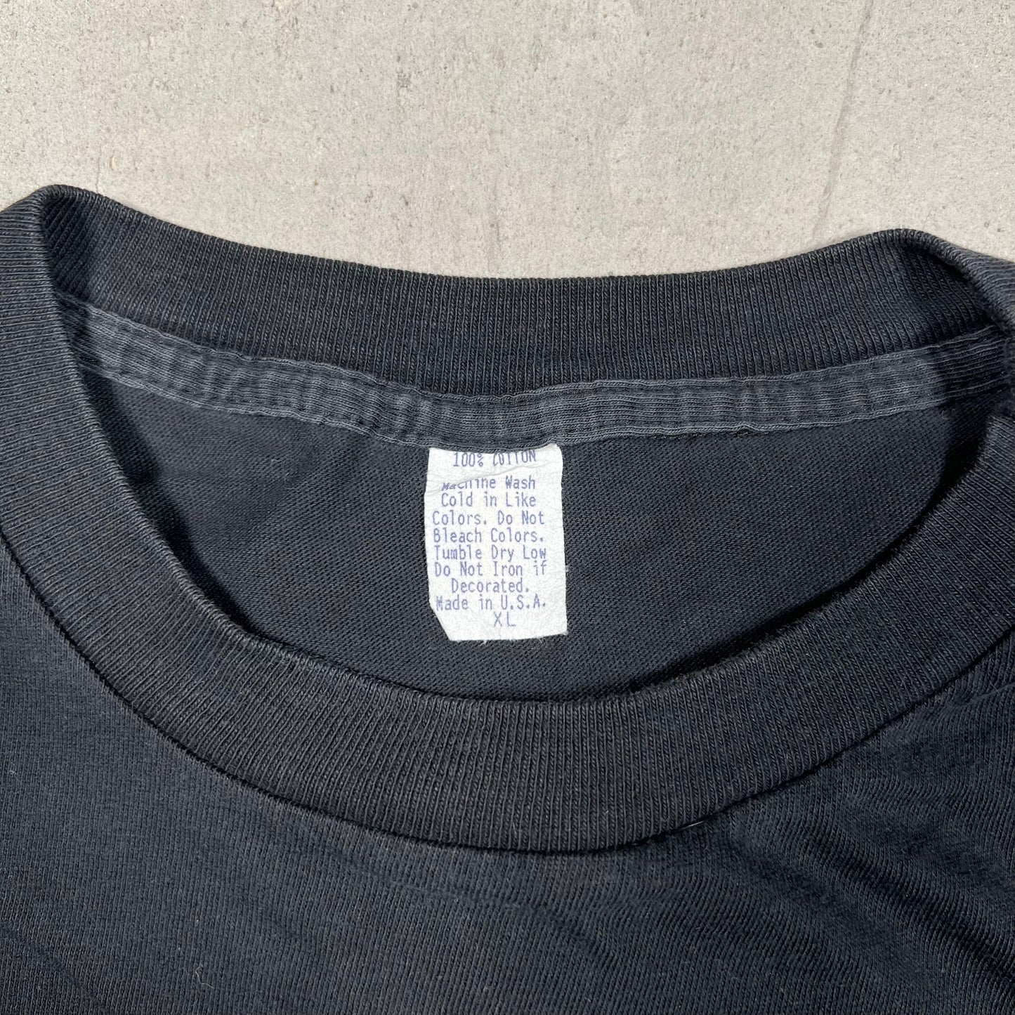 1993 Ice Cube Lethal Injection Black Tee Size XL USED v19461