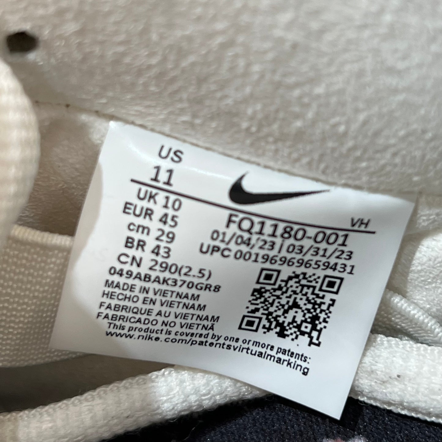 Nike SB Dunk Low Yuto Horigome (2023) Size 11 USED s20355