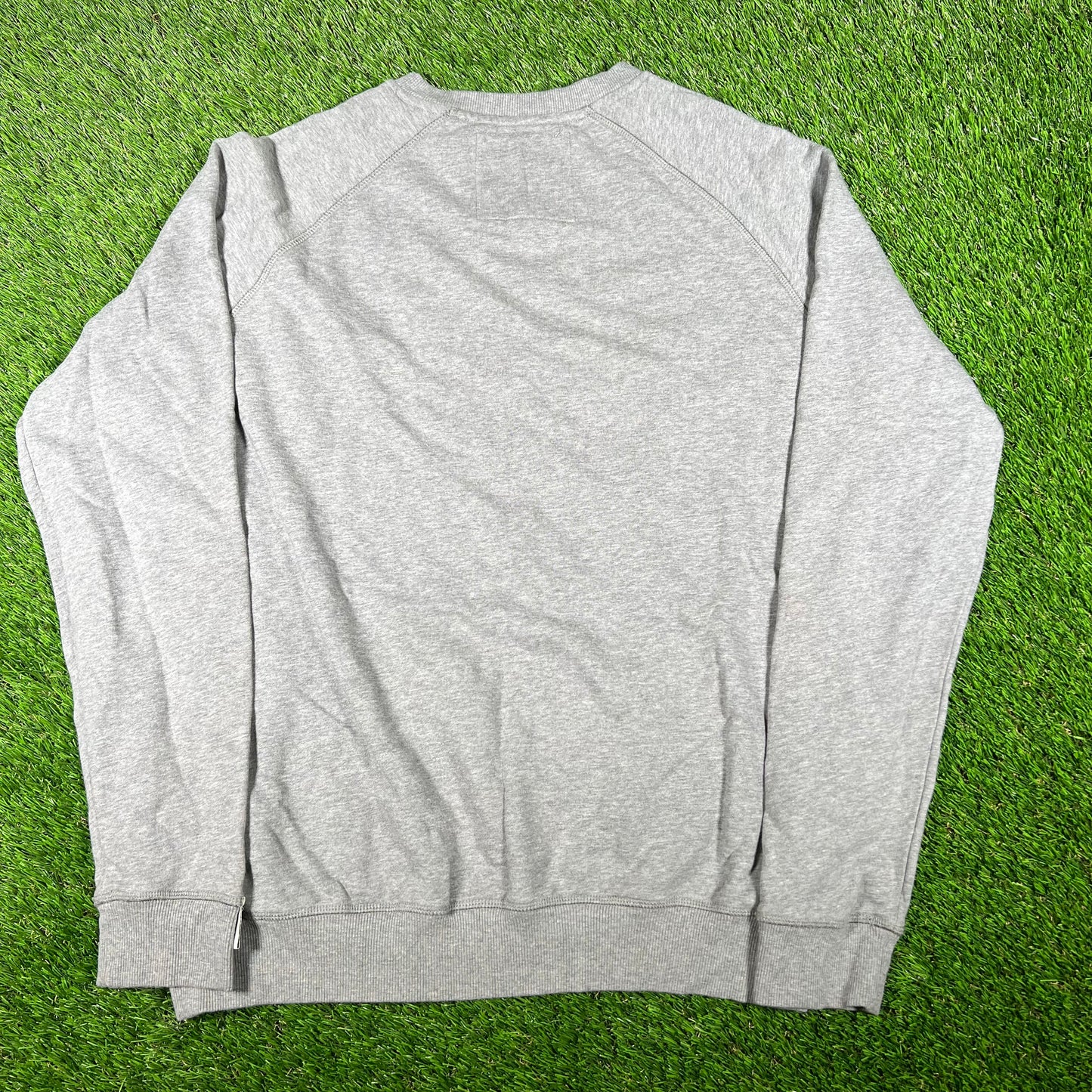 Hugo Boss Russell Athletic Grey Crewneck Size Large USED x14757