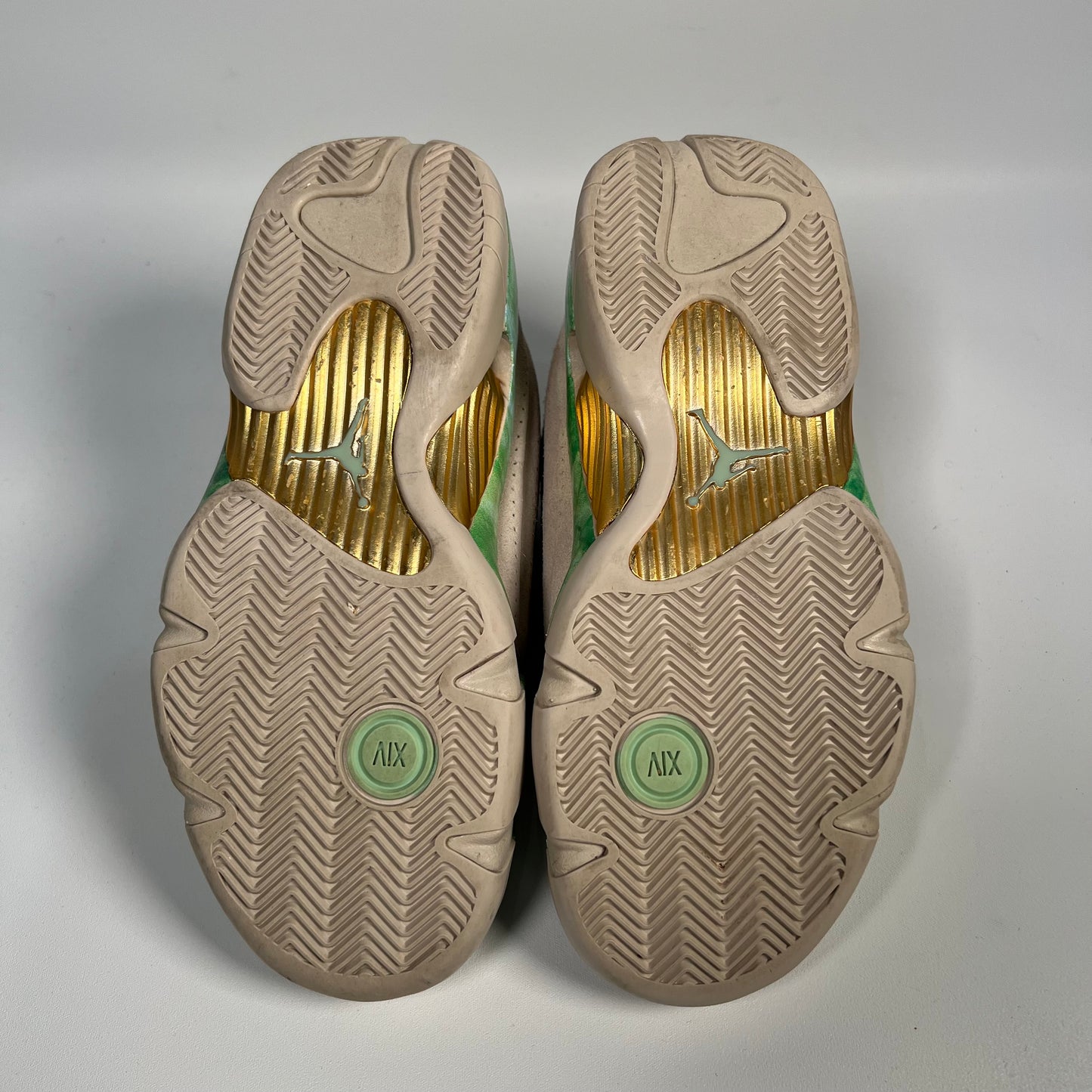 Jordan 14 Aleali May Fortune (2021) Size 5M/6.5W USED S17624