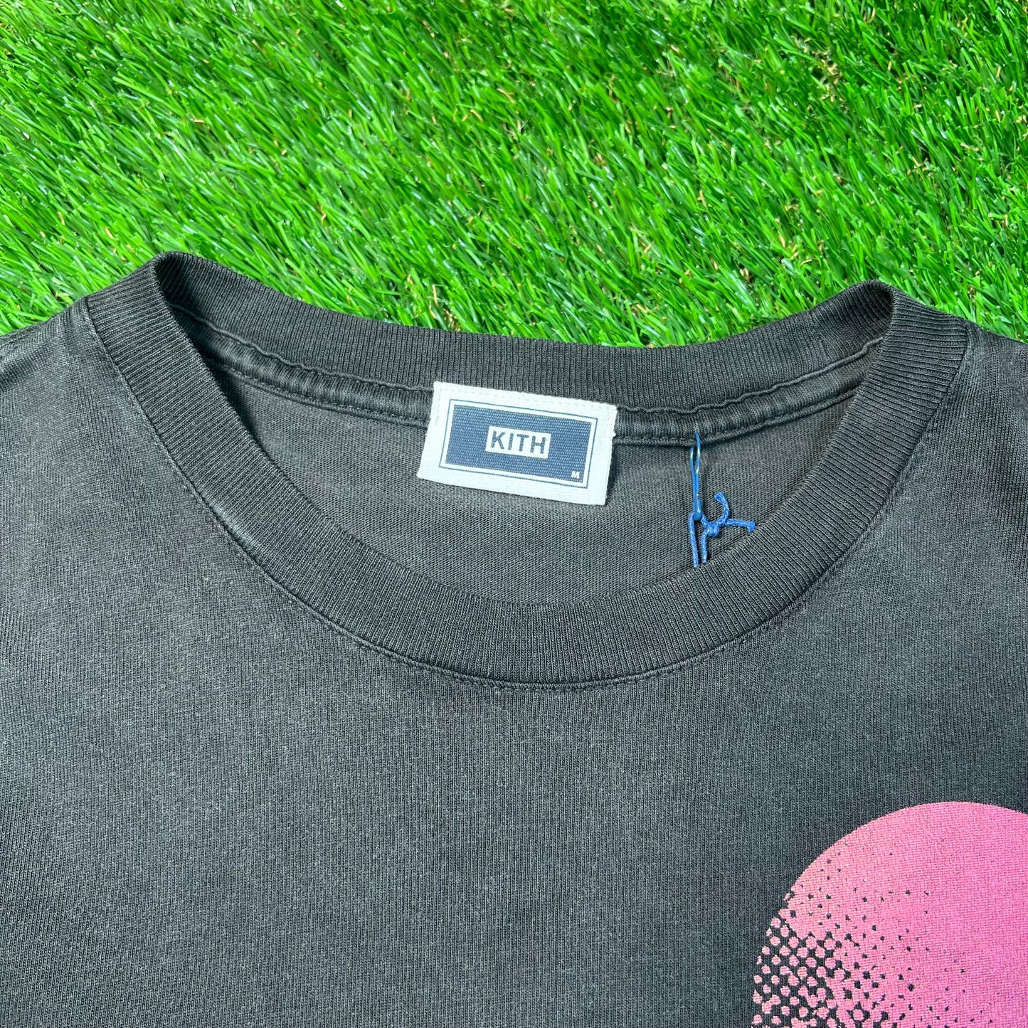 Kith Joshua Tree Washed Black Tee Size Medium USED x16974