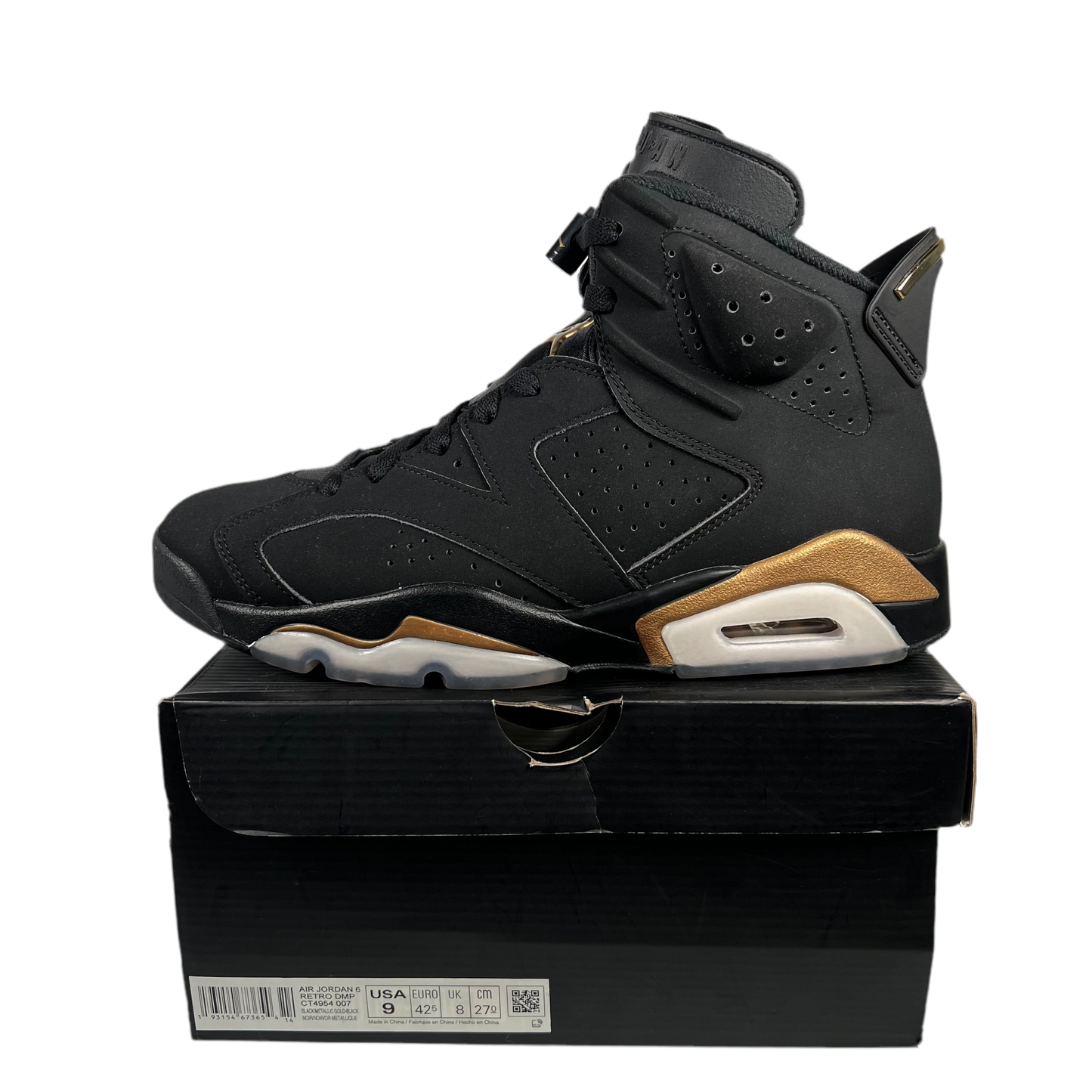 Jordan 6 DMP (2020) Size 9 USED s17819