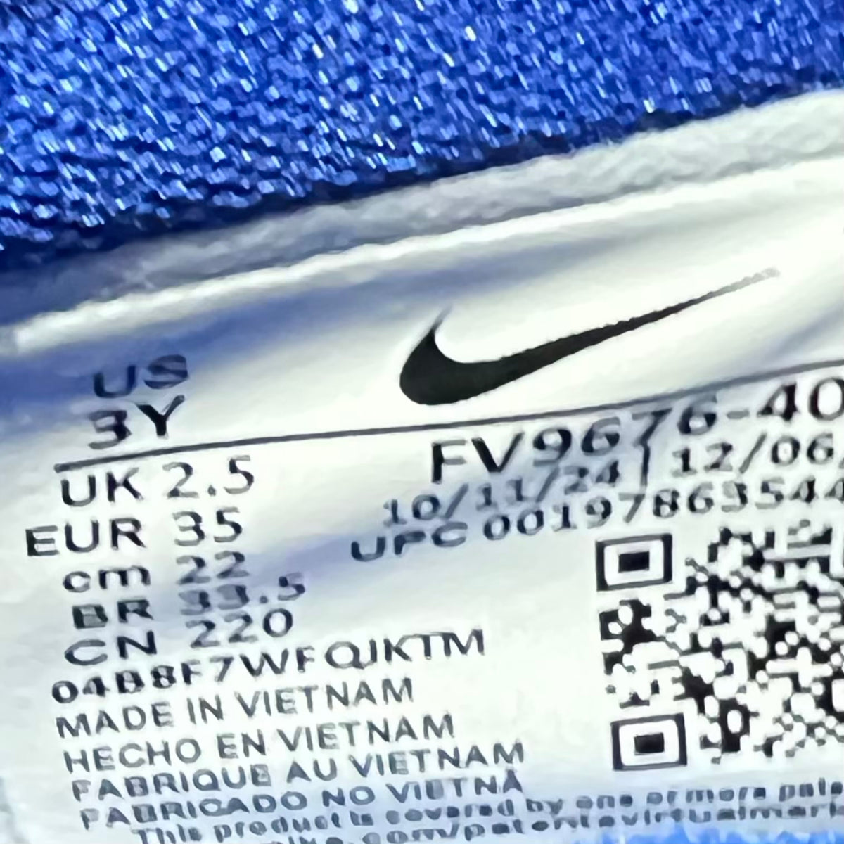 Nike Kobe 6 Dodgers (2025) Size 3y s23636
