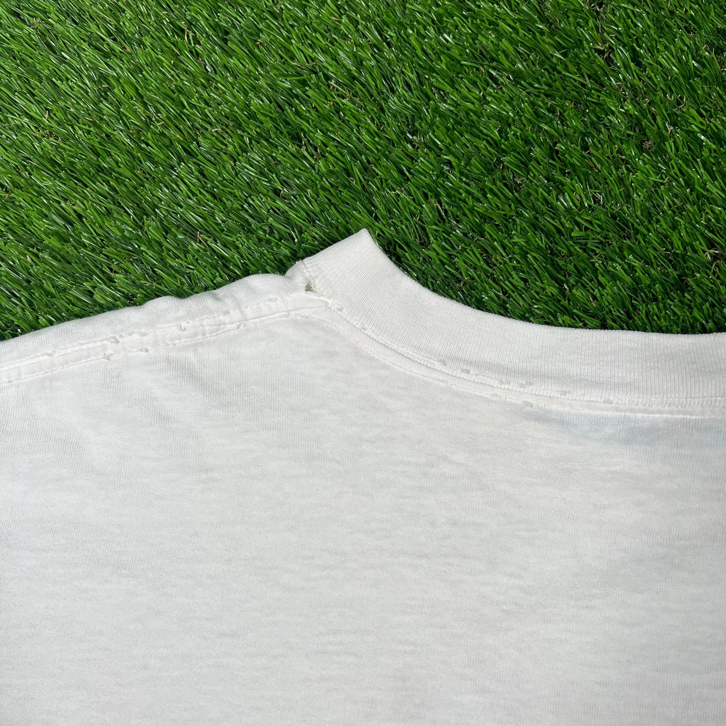 1990s Chicago Bulls Breaking Ball Starter Tag White Tee Size XXL USED v16725