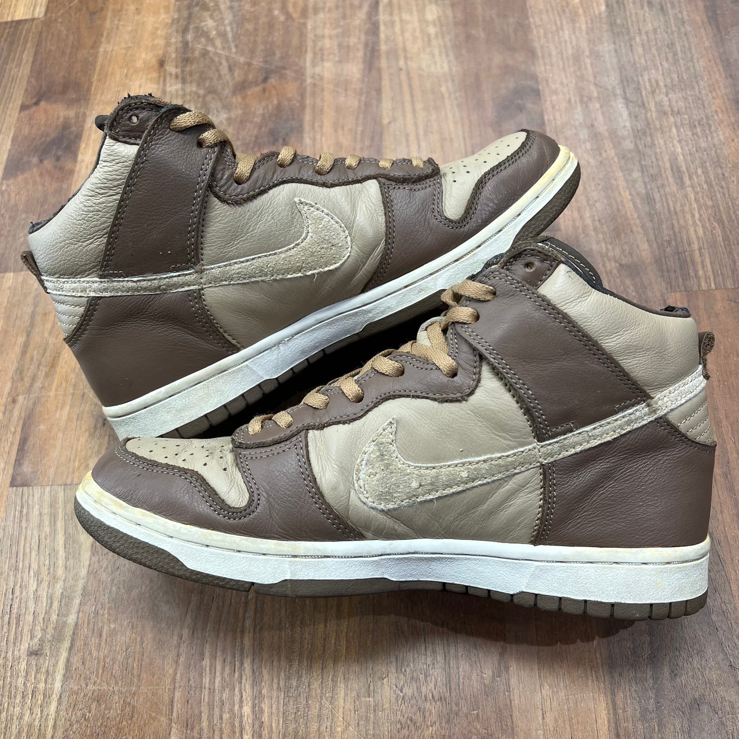 Nike Dunk High Plus B 2001 Stussy Size 8 USED s16923