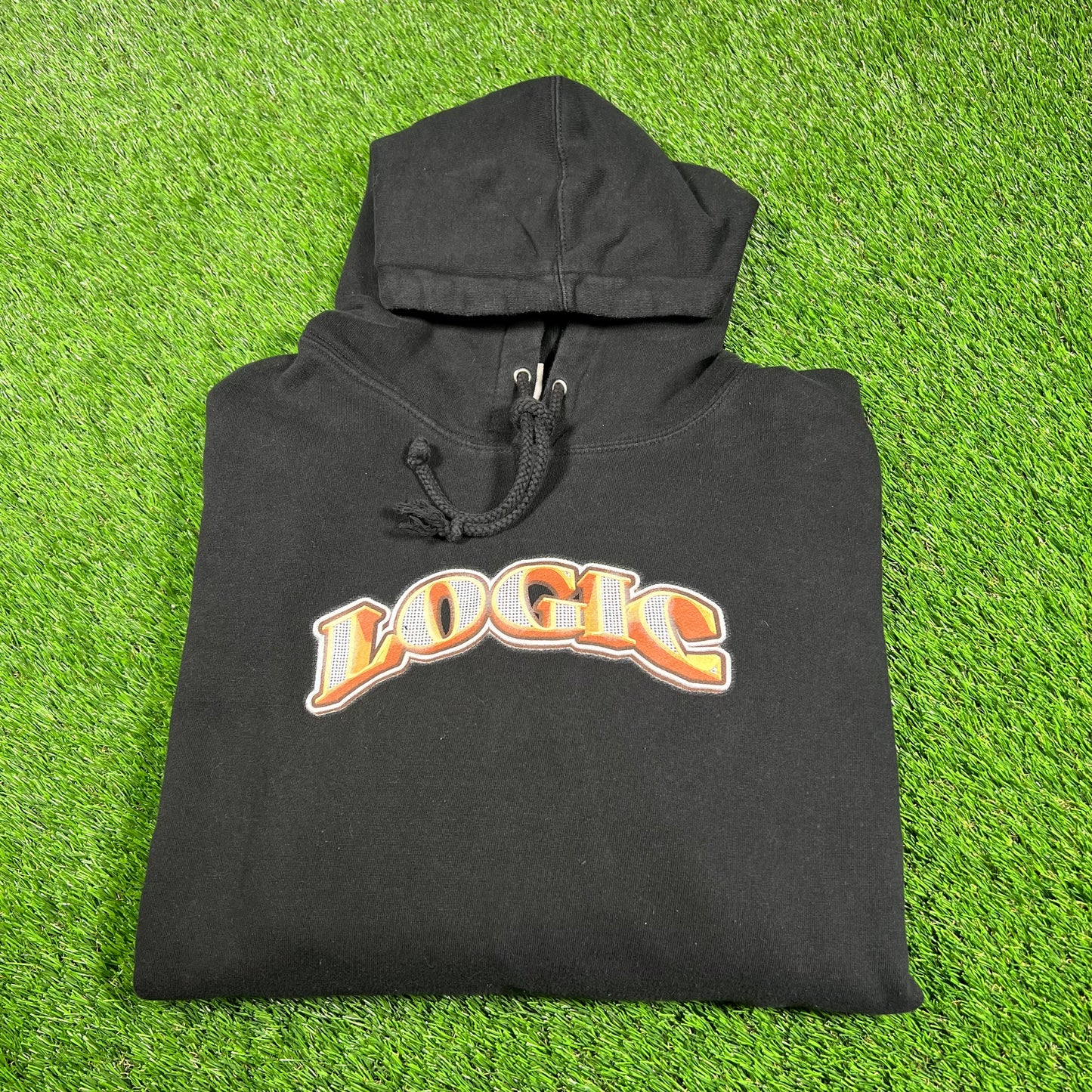 Logic Black Hoodie w/ Back Hit Size XXL USE v16703