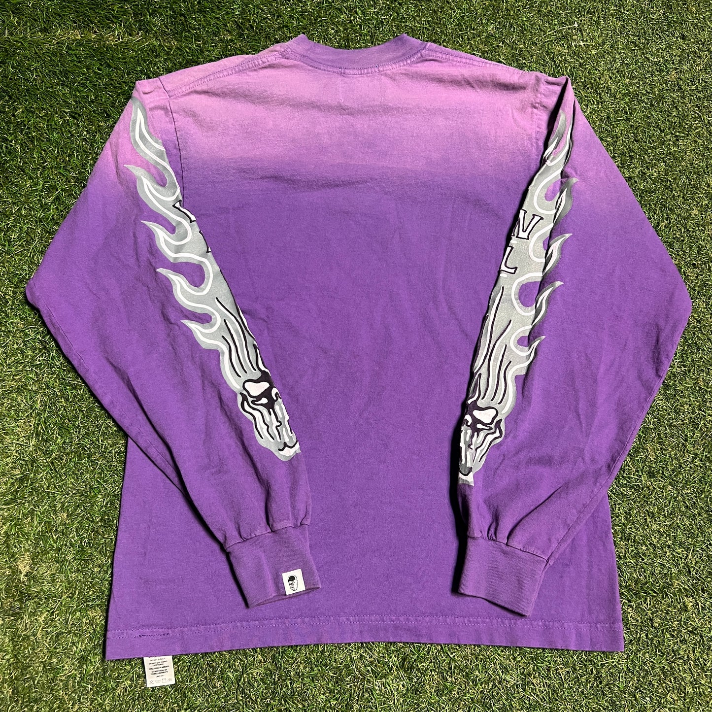 Warren Lotas Purple Sacramento Kings Longsleeve Size Small USED x14173