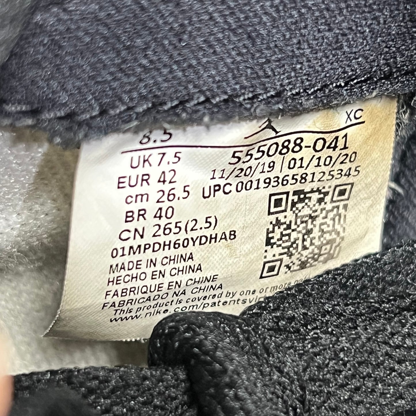 Jordan 1 High Royal Toe (2020) Size 8.5 USED s17958