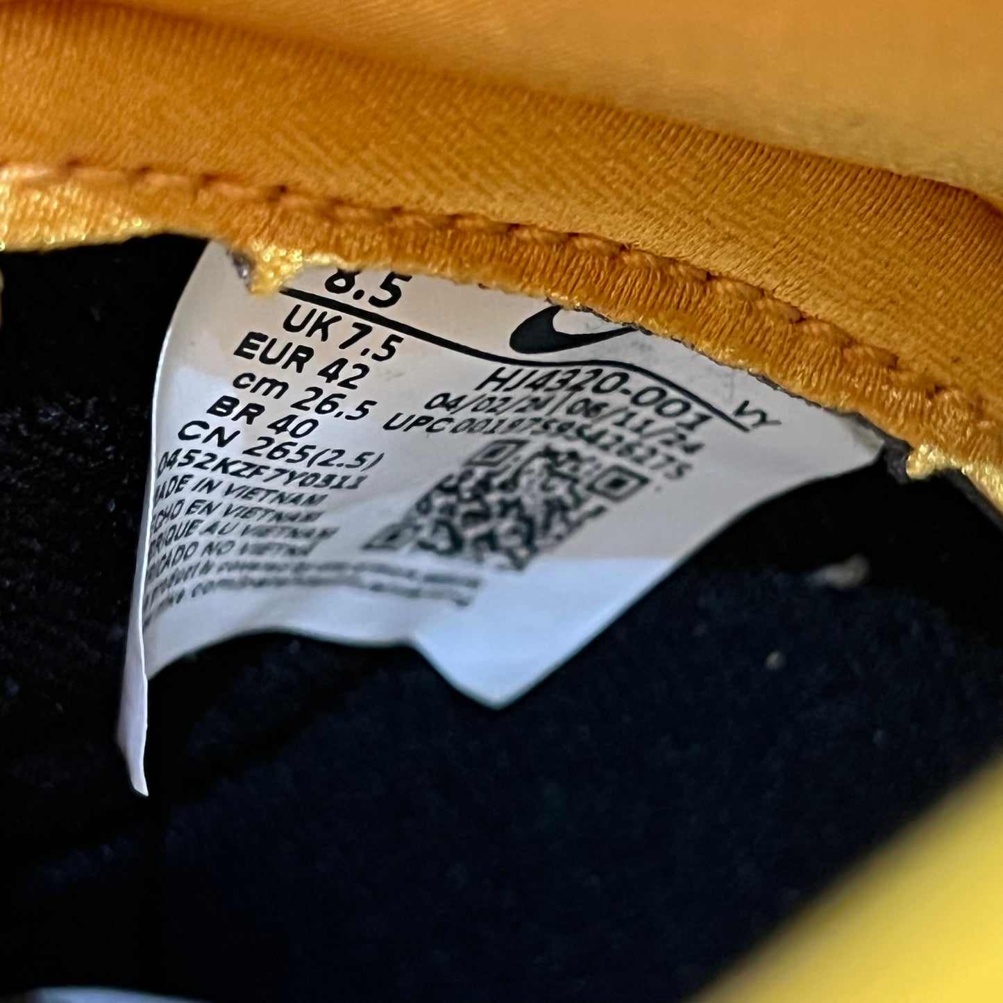 Nike SB Dunk High Wu Tang (2024) Size 8.5 NEW s21397
