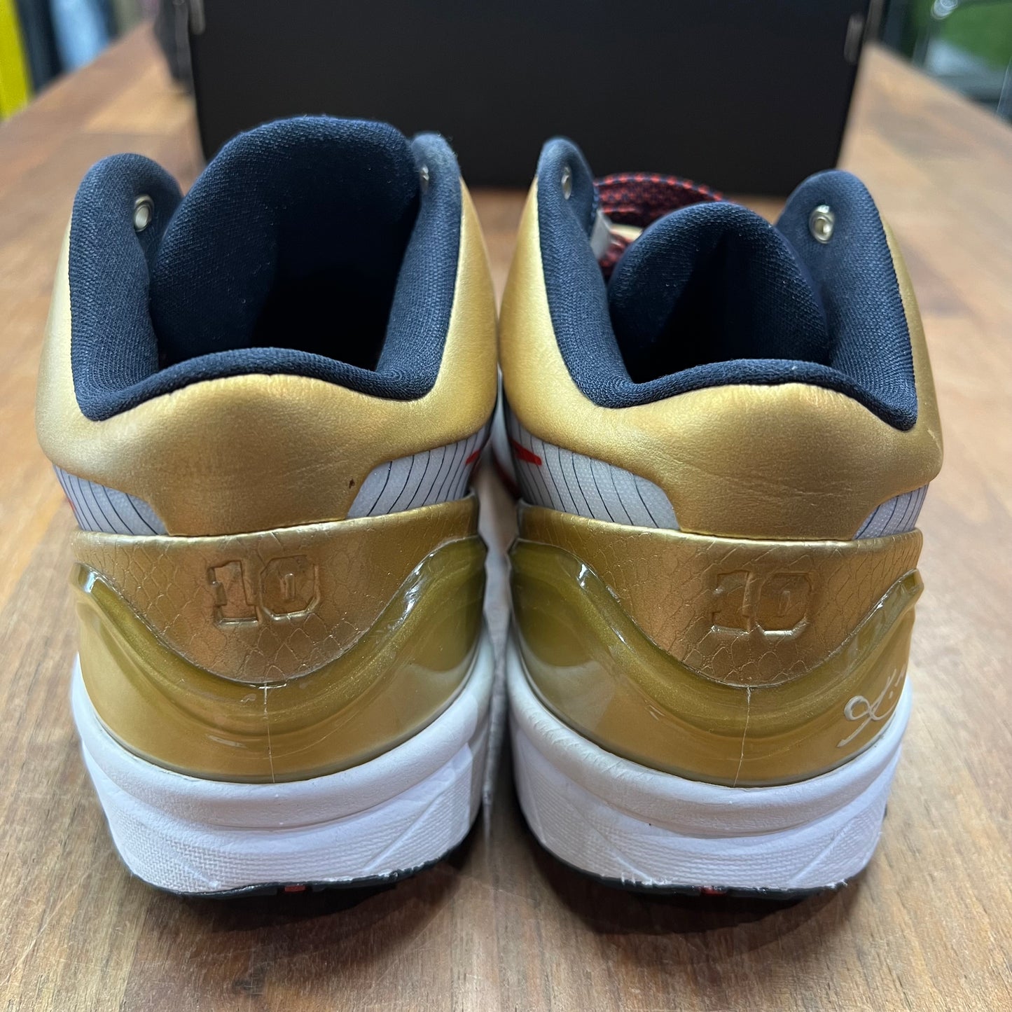 Nike Kobe 4 Gold Metal (2024) Size 5 USED s16712