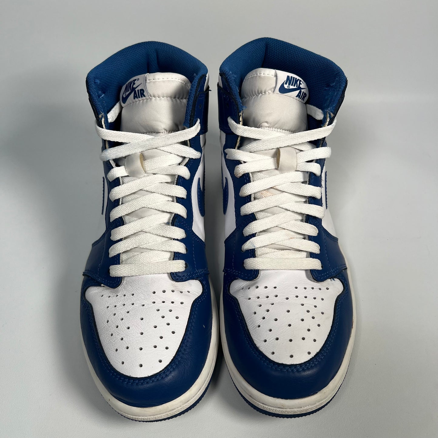 Jordan 1 High Storm Blue (2016) Size 9 USED s17755