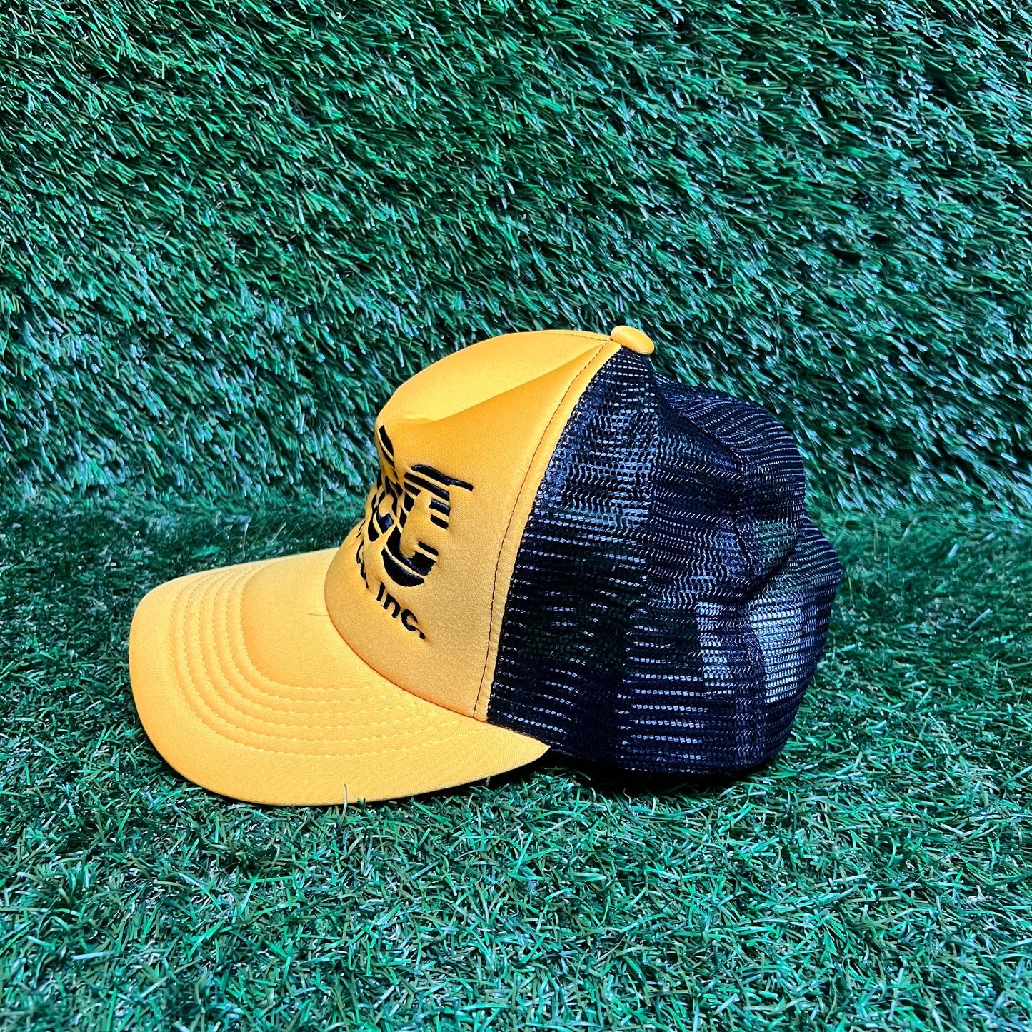 ABC Trucking Co Inc Yellow/Black Trucker Hat NEW x13643